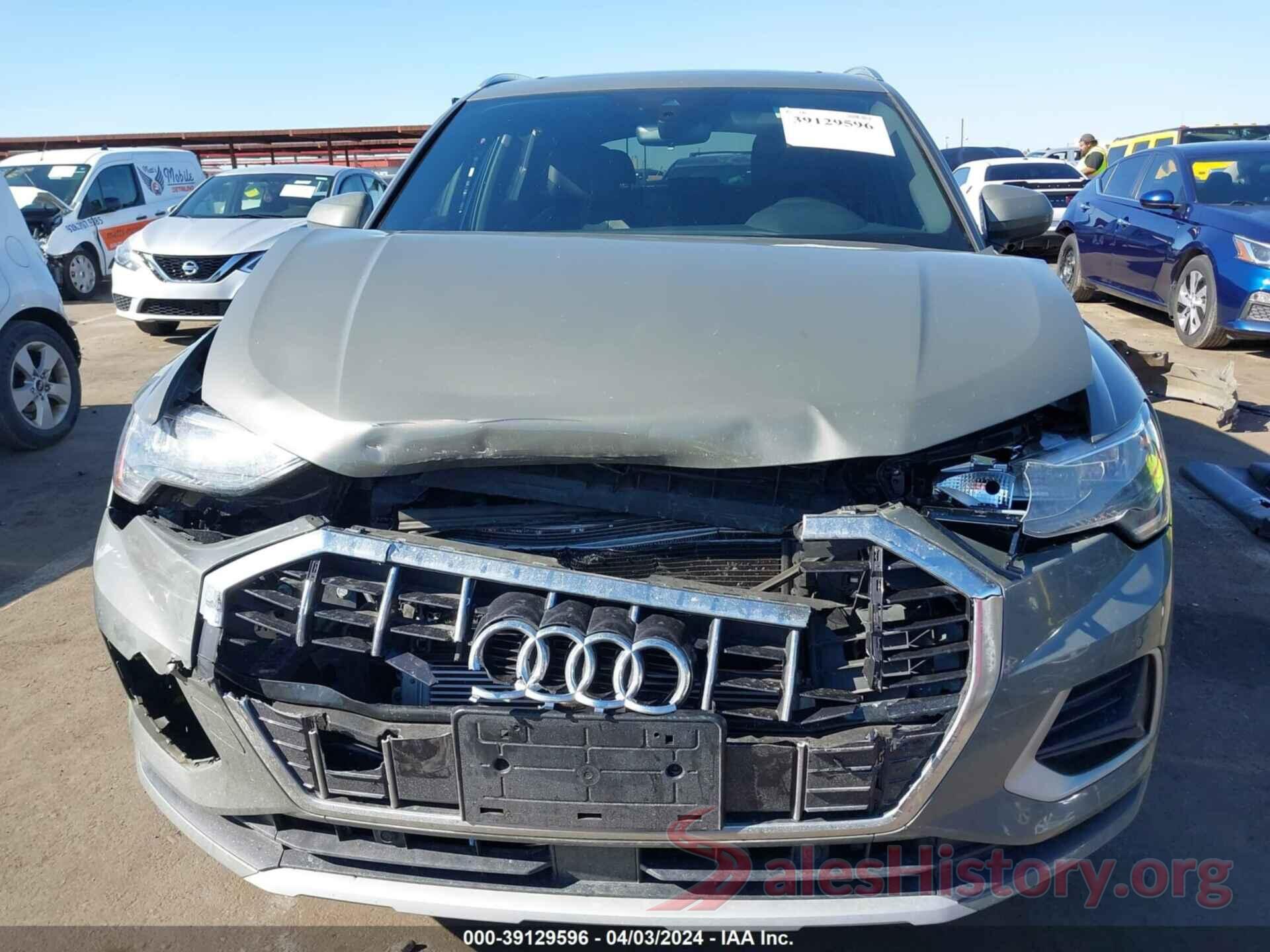 WA1AECF30L1007967 2020 AUDI Q3