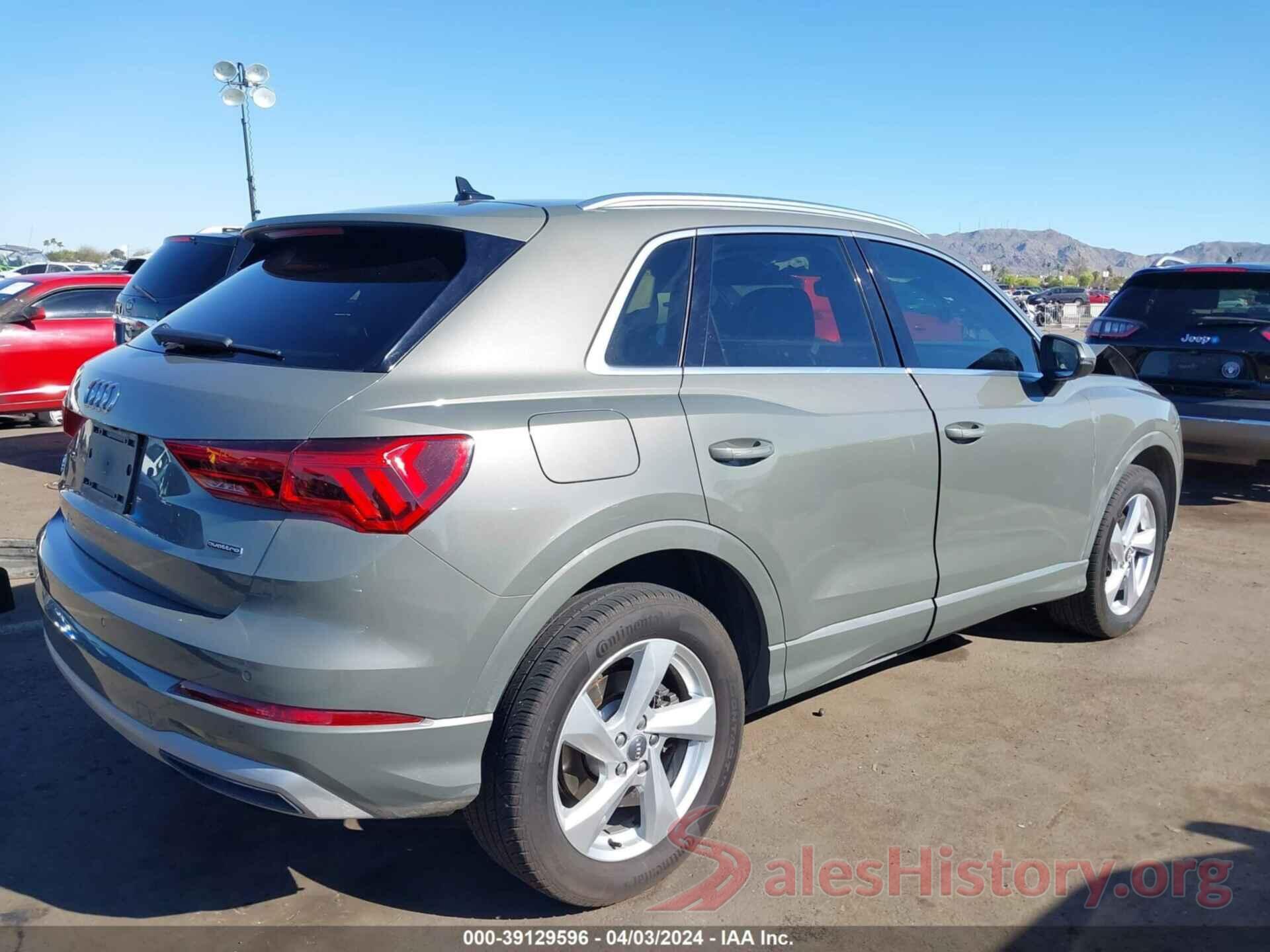 WA1AECF30L1007967 2020 AUDI Q3