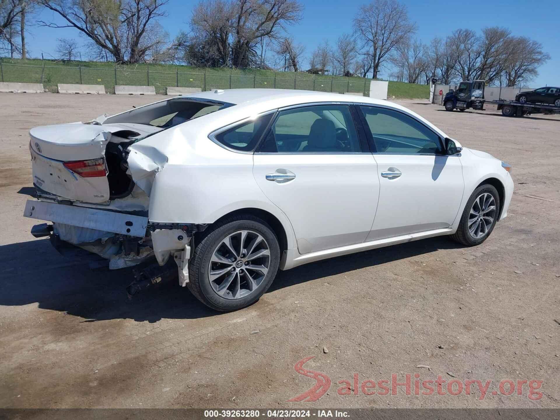 4T1BK1EBXHU247464 2017 TOYOTA AVALON