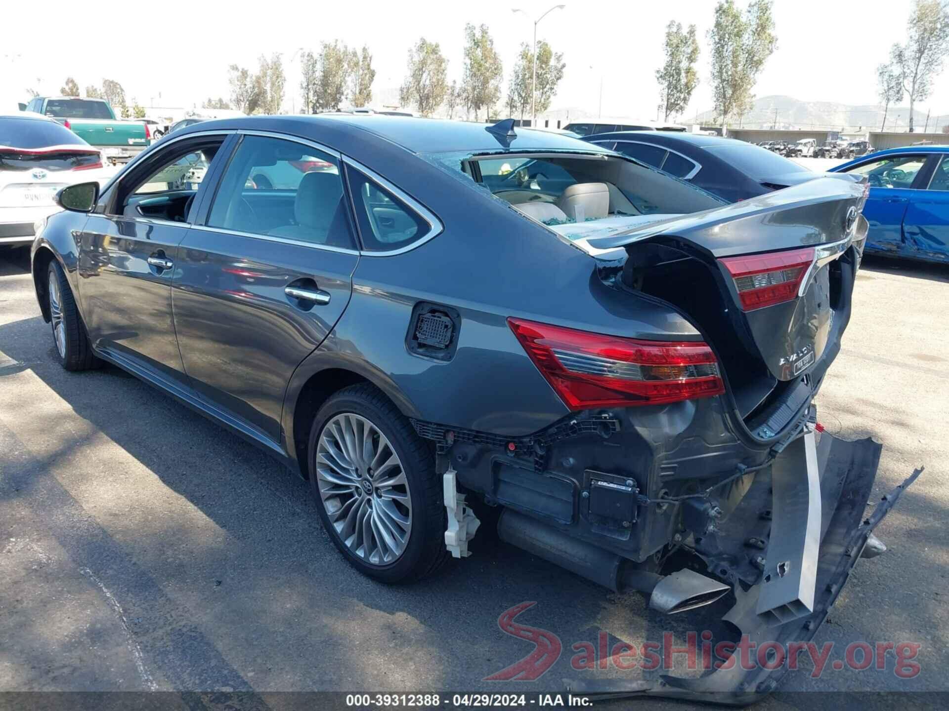 4T1BK1EB9HU258830 2017 TOYOTA AVALON