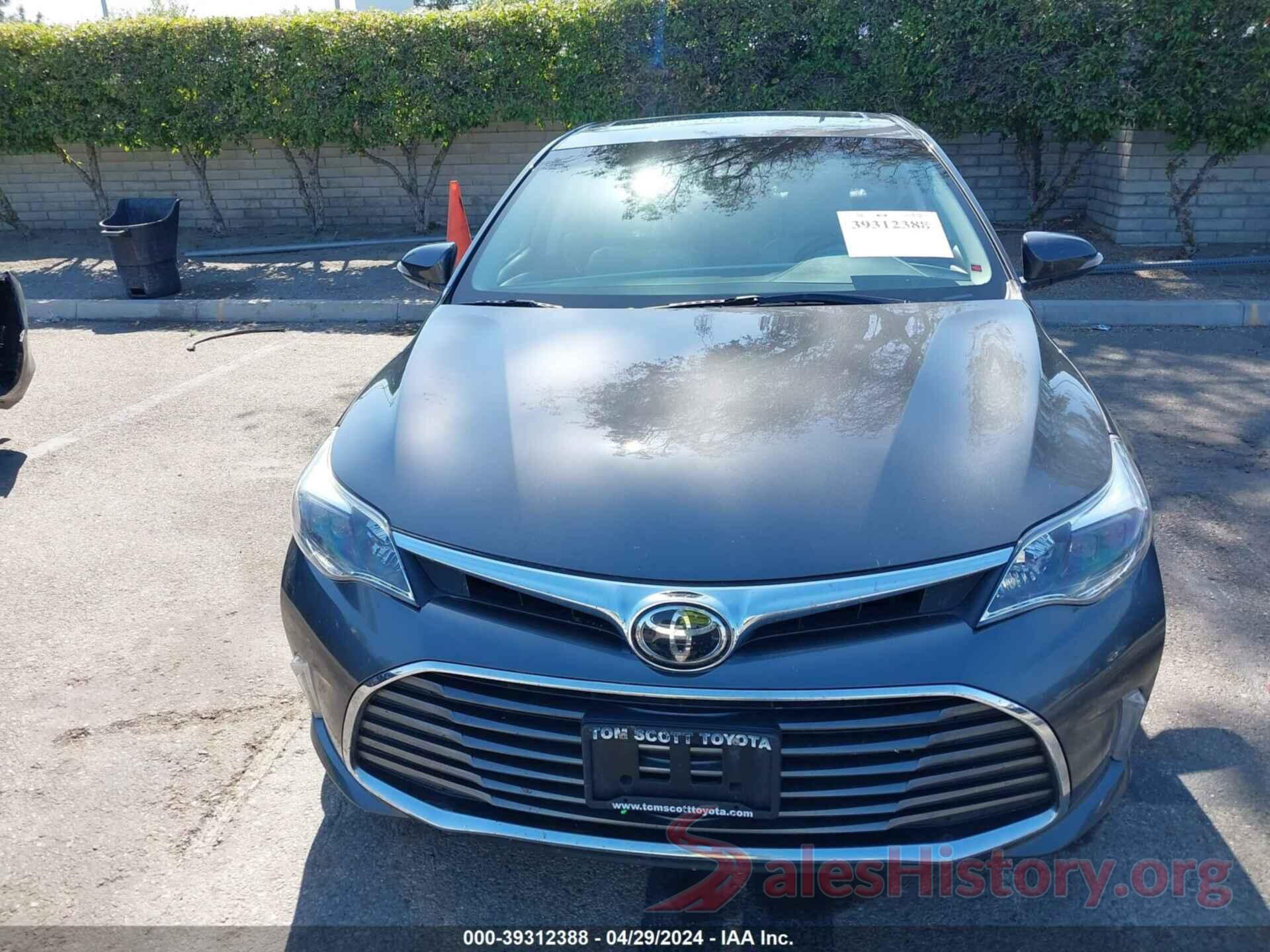 4T1BK1EB9HU258830 2017 TOYOTA AVALON