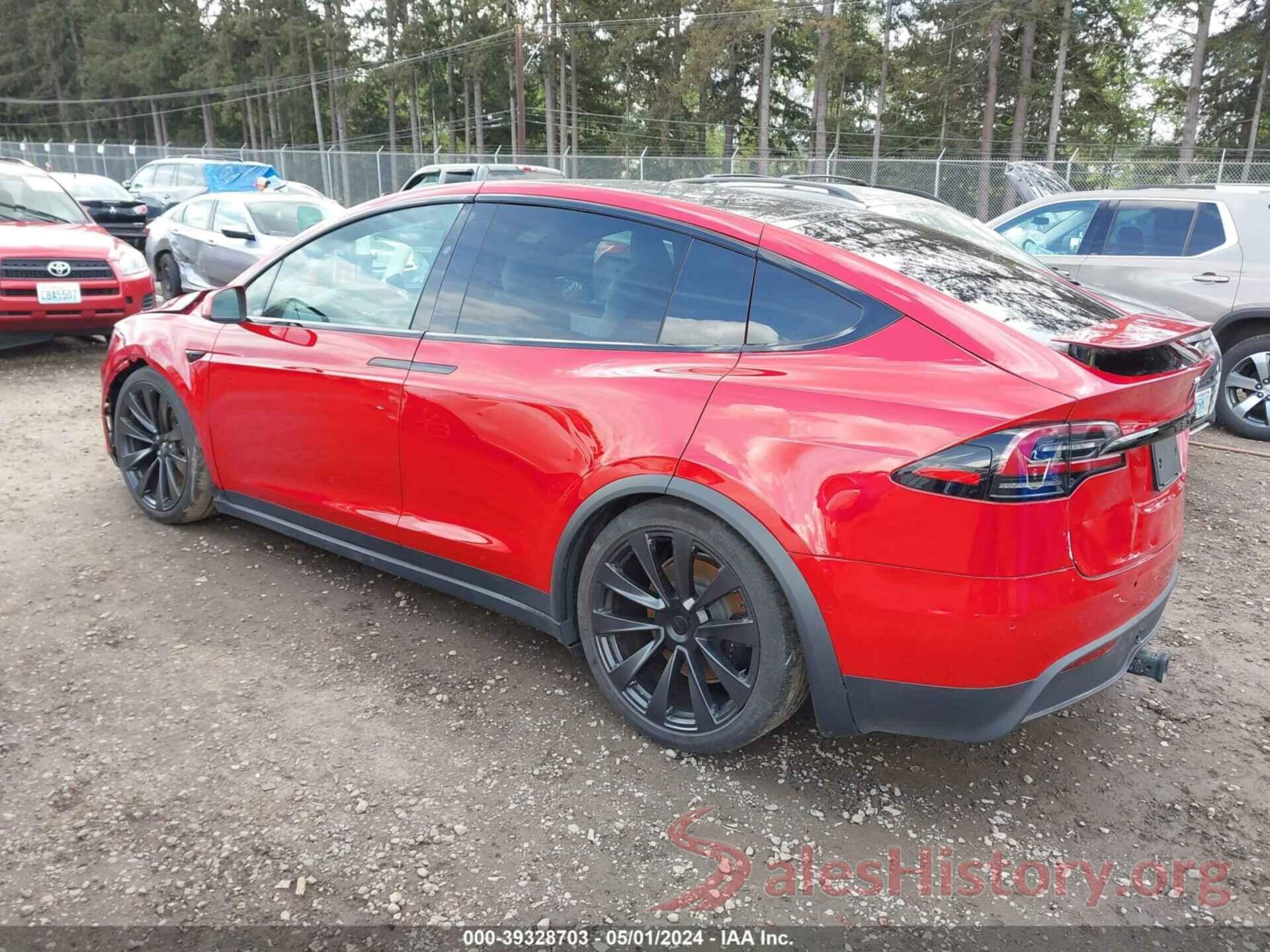 7SAXCBE63NF354508 2022 TESLA MODEL X