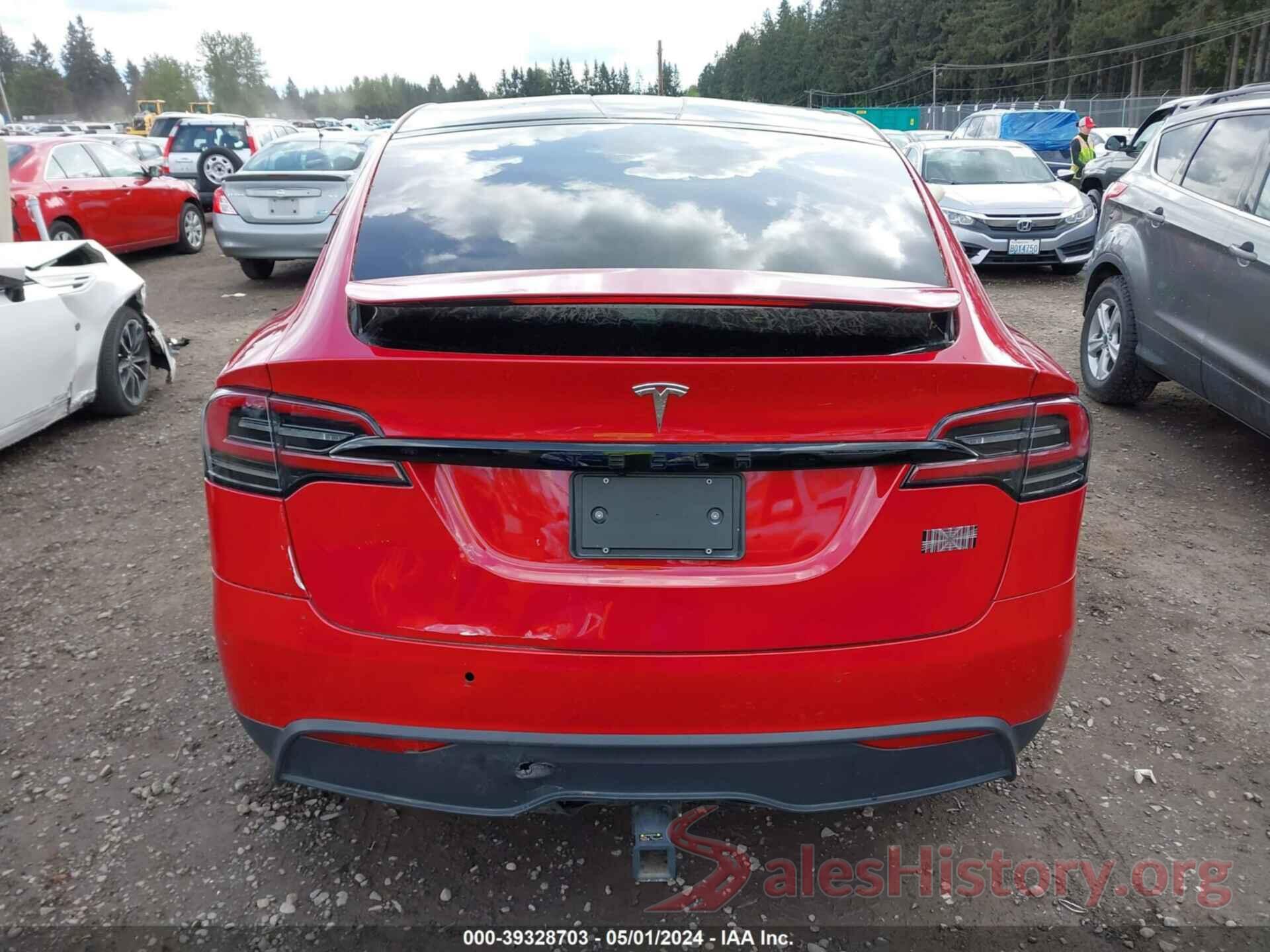 7SAXCBE63NF354508 2022 TESLA MODEL X