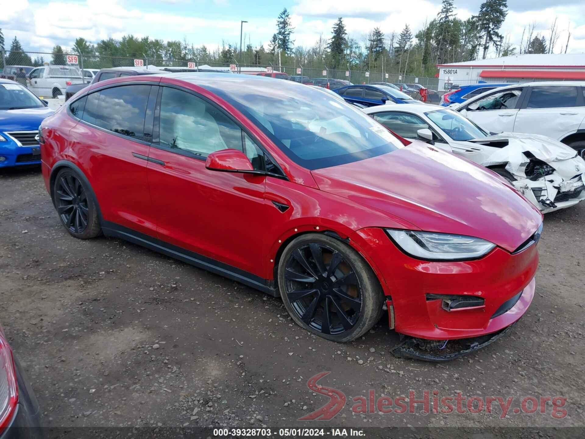 7SAXCBE63NF354508 2022 TESLA MODEL X