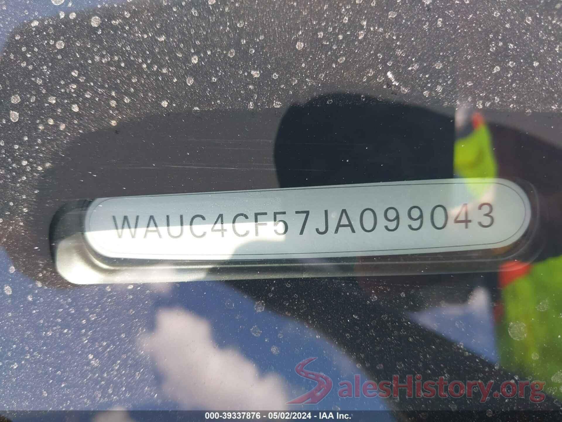 WAUC4CF57JA099043 2018 AUDI S5