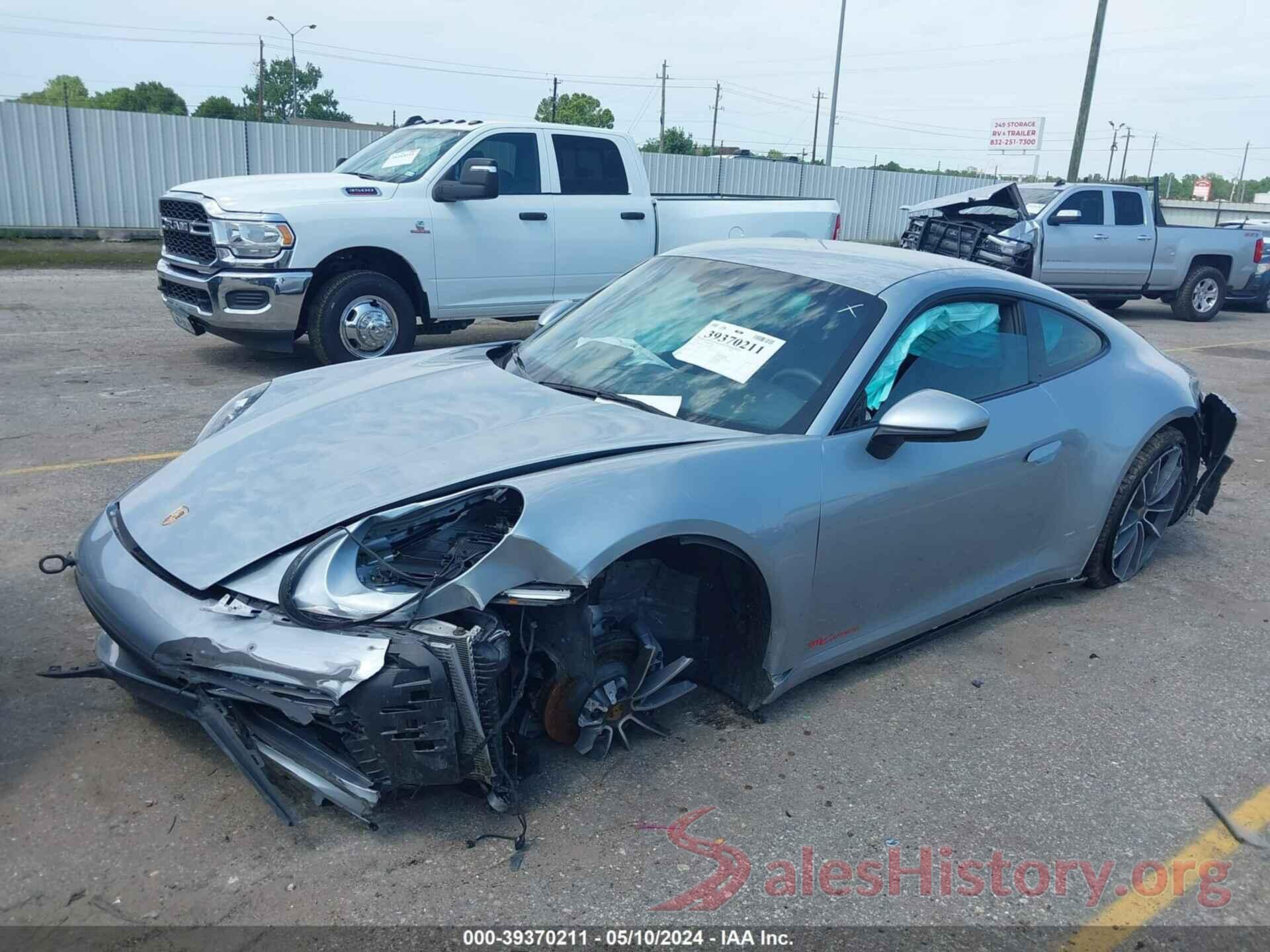 WP0AA2A92LS206598 2020 PORSCHE 911