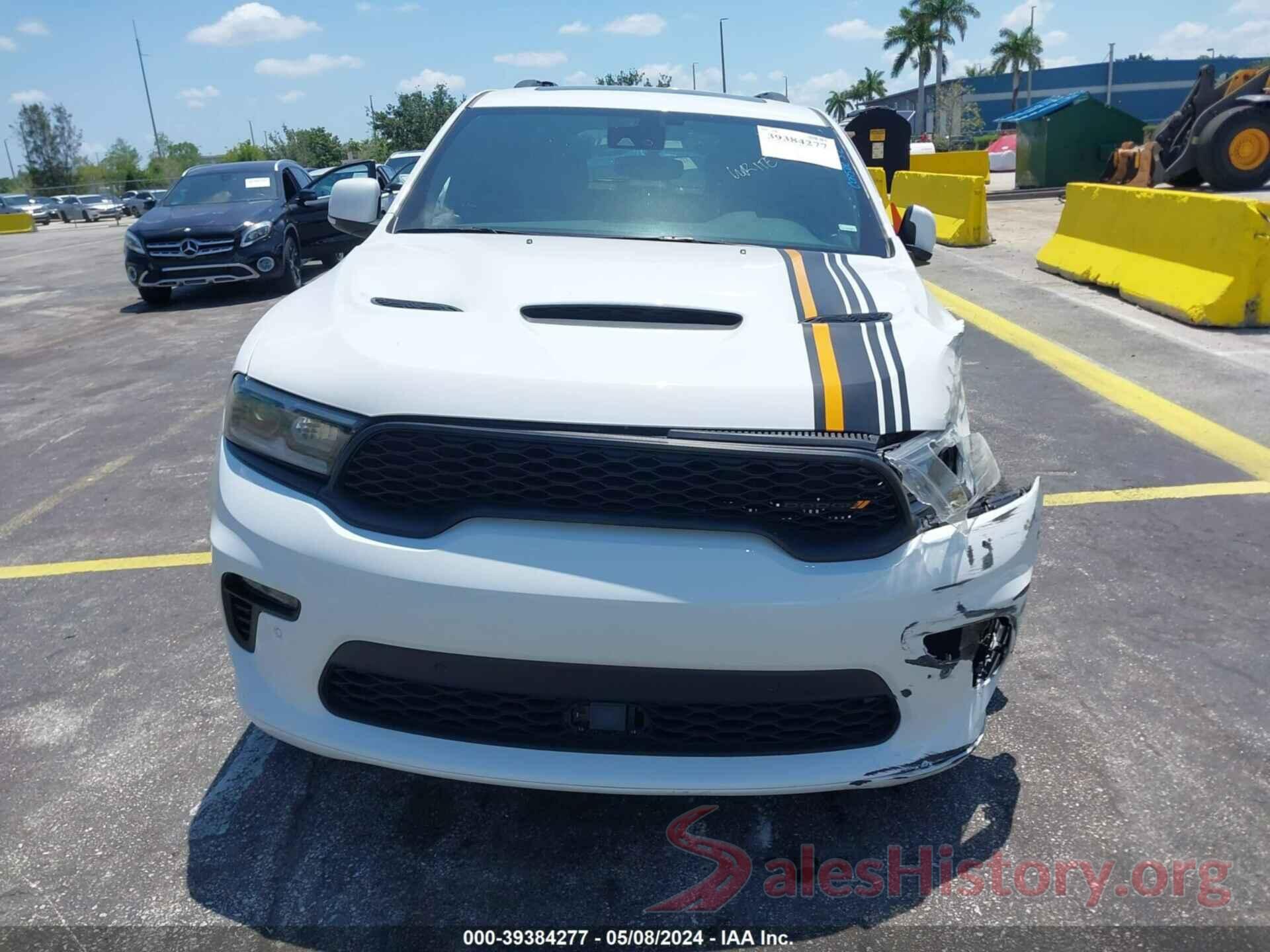 1C4SDHCT0NC229124 2022 DODGE DURANGO