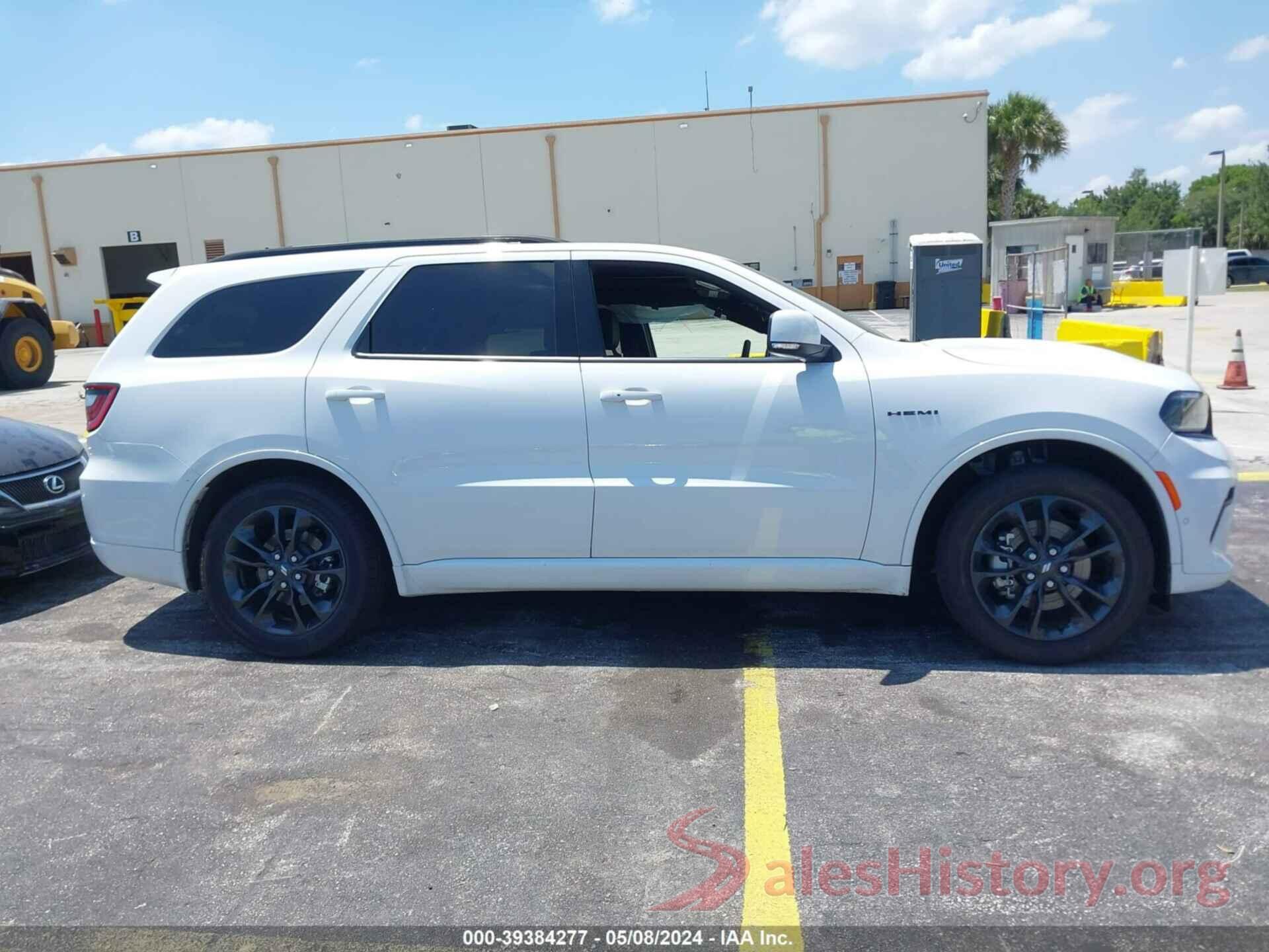 1C4SDHCT0NC229124 2022 DODGE DURANGO