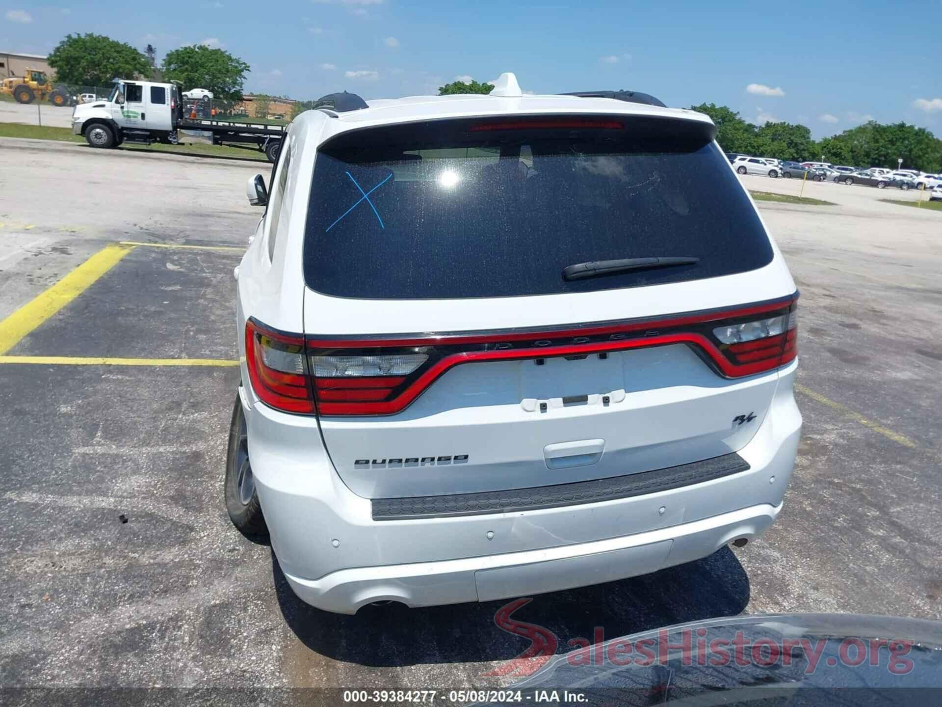 1C4SDHCT0NC229124 2022 DODGE DURANGO