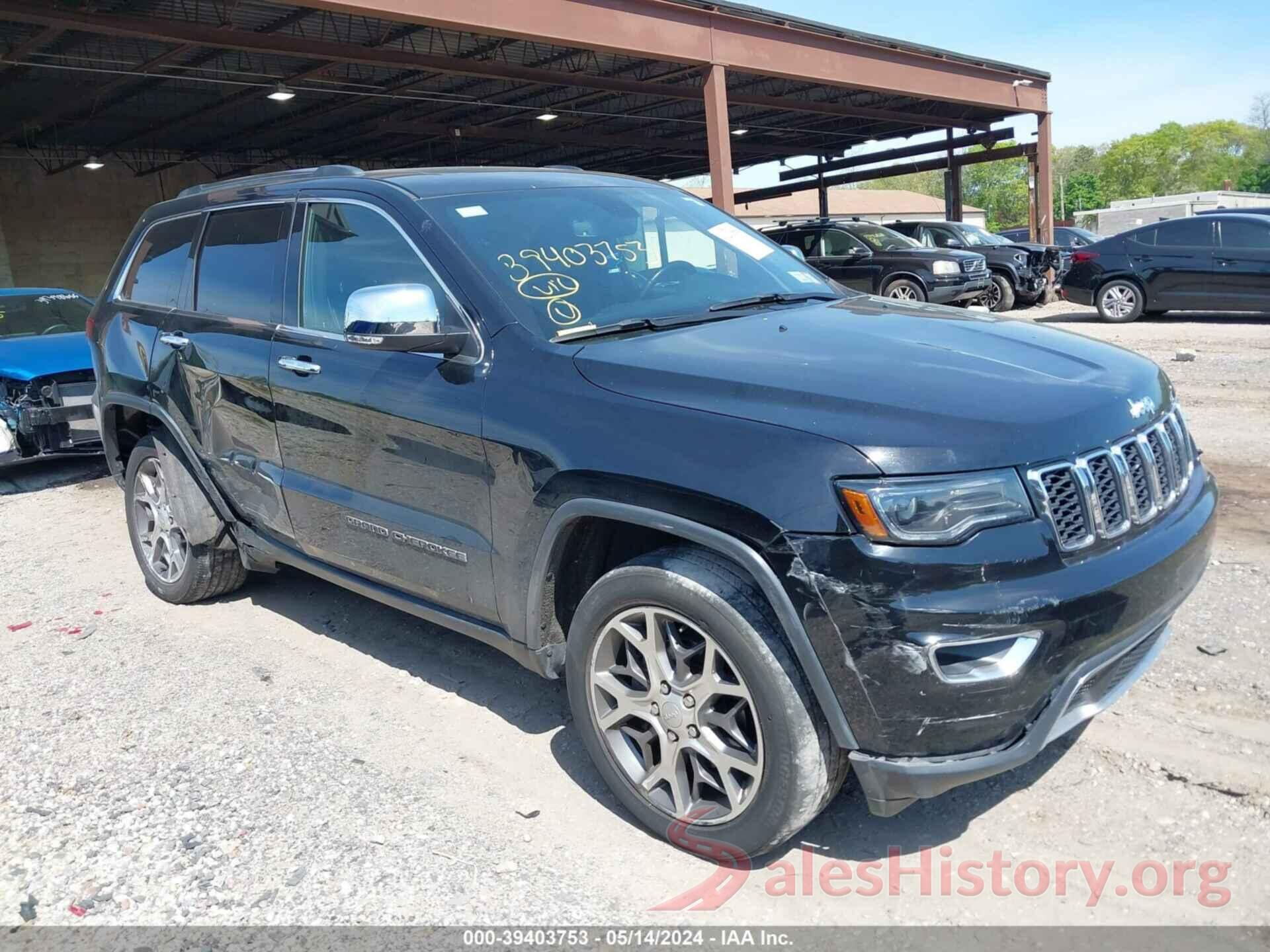 1C4RJFBG2LC440614 2020 JEEP GRAND CHEROKEE