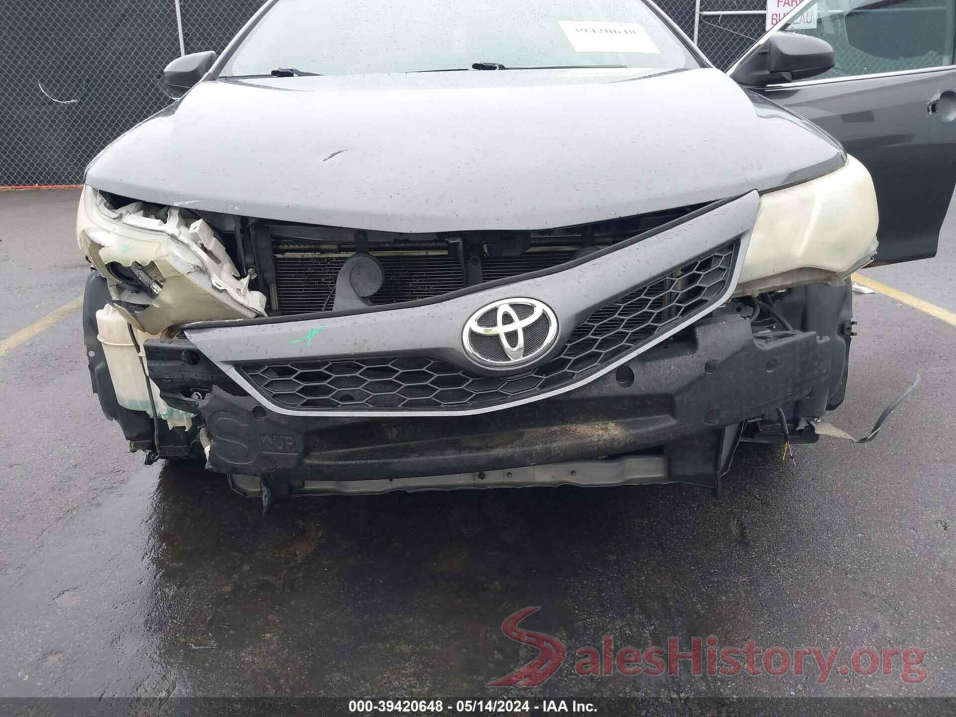 4T1BF1FK6DU667171 2013 TOYOTA CAMRY