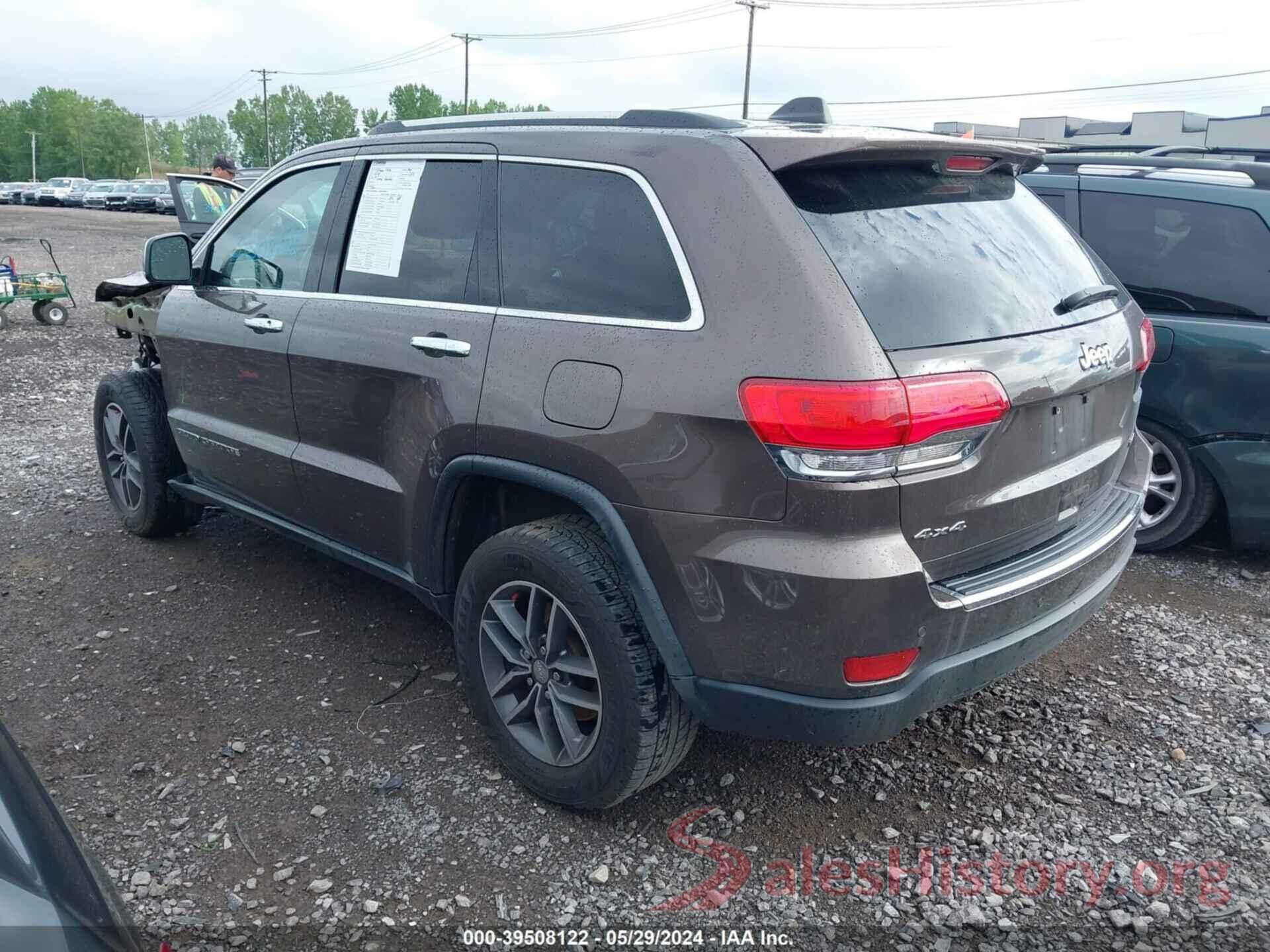 1C4RJFBG8HC954507 2017 JEEP GRAND CHEROKEE