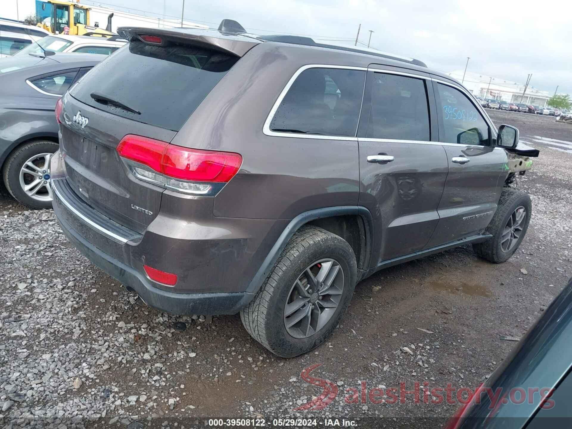 1C4RJFBG8HC954507 2017 JEEP GRAND CHEROKEE