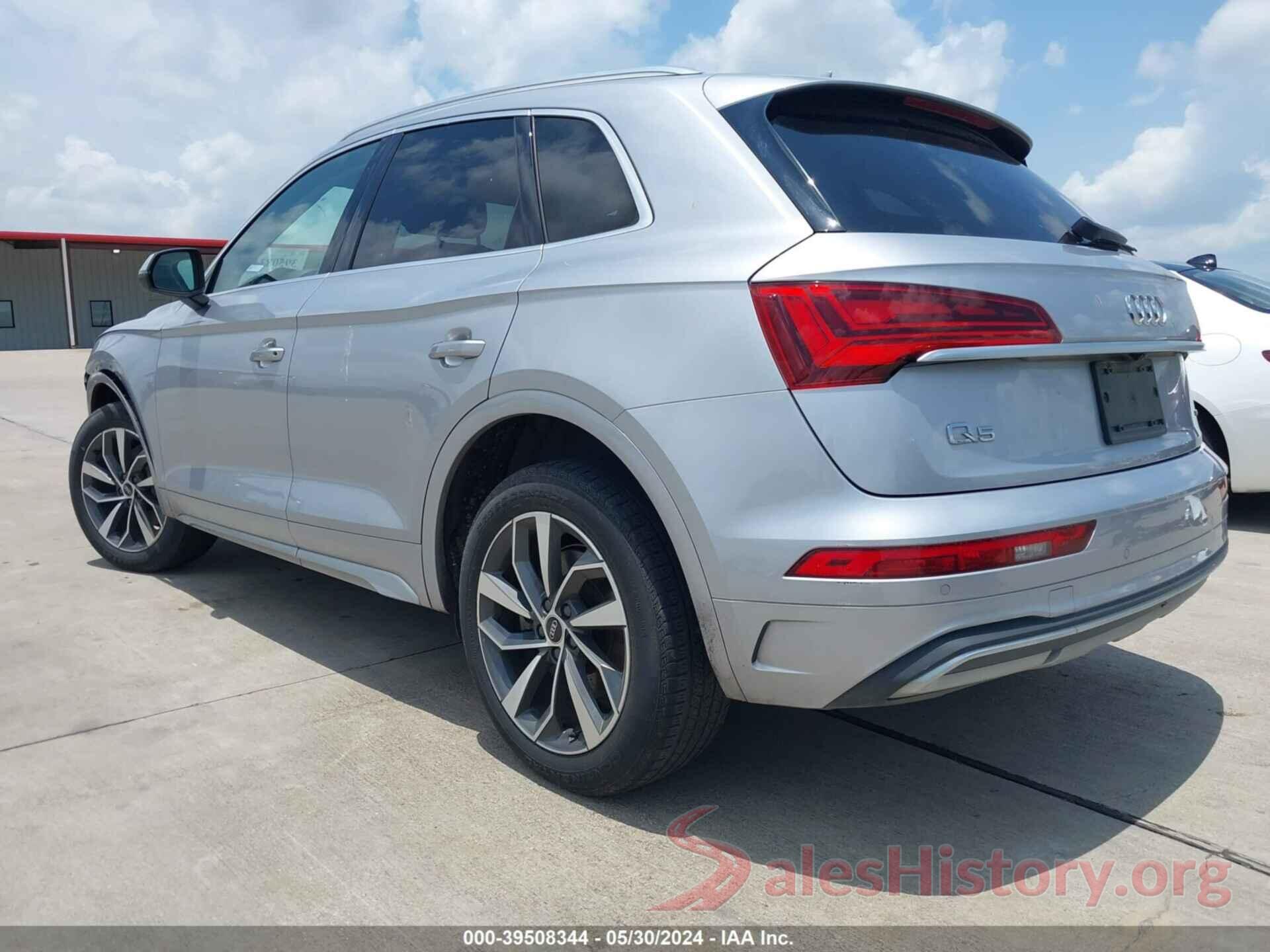 WA1BAAFY2M2301849 2021 AUDI Q5