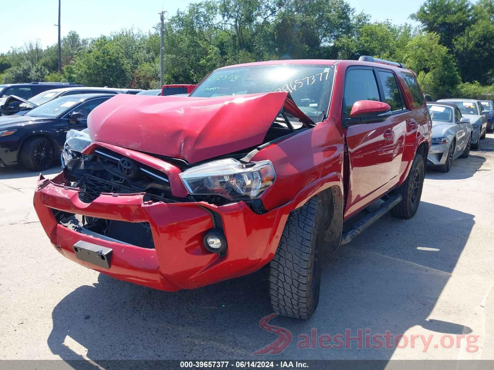 JTEFU5JR6P5292030 2023 TOYOTA 4RUNNER