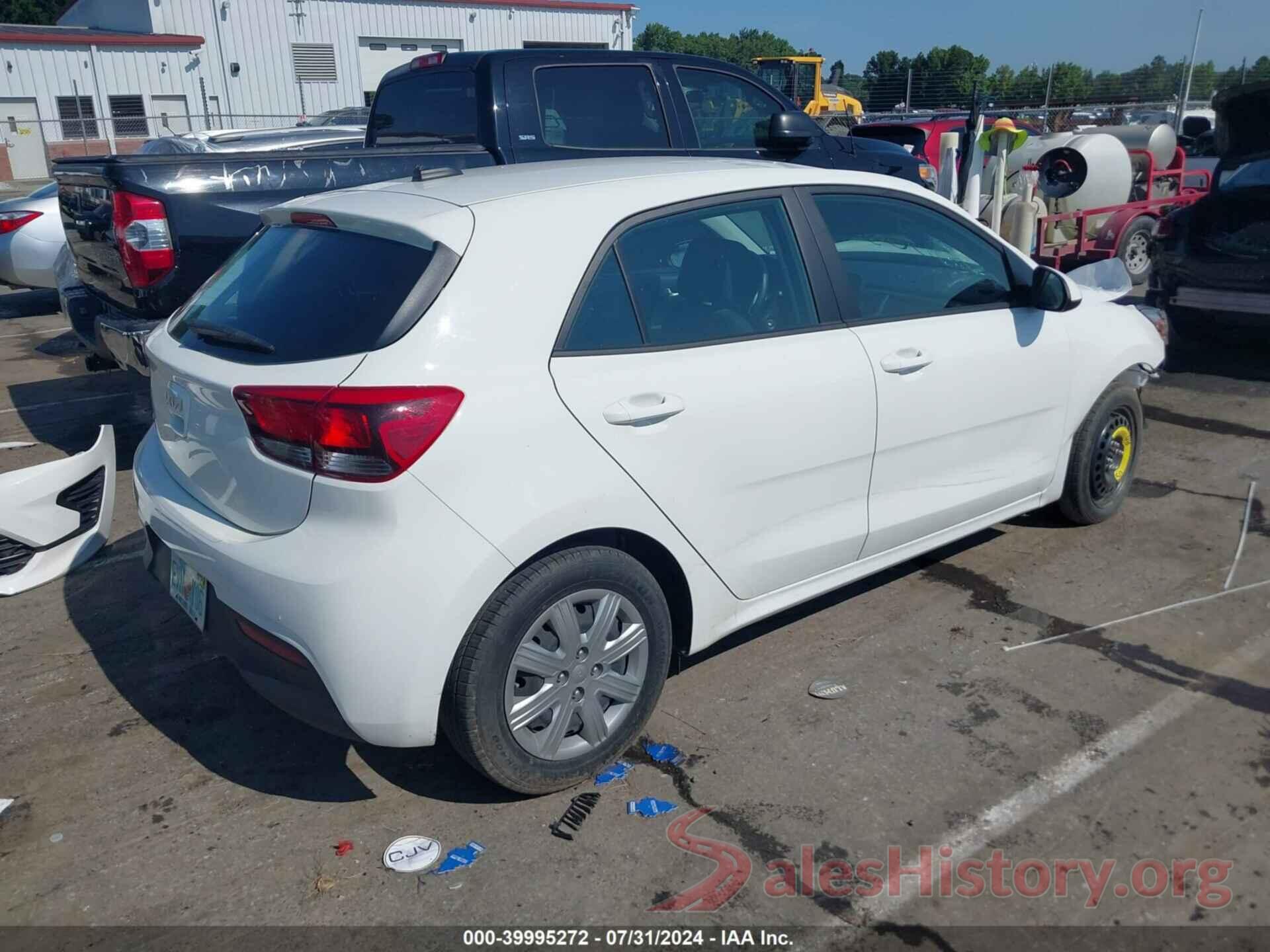 3KPA25AD0NE466667 2022 KIA RIO 5-DOOR