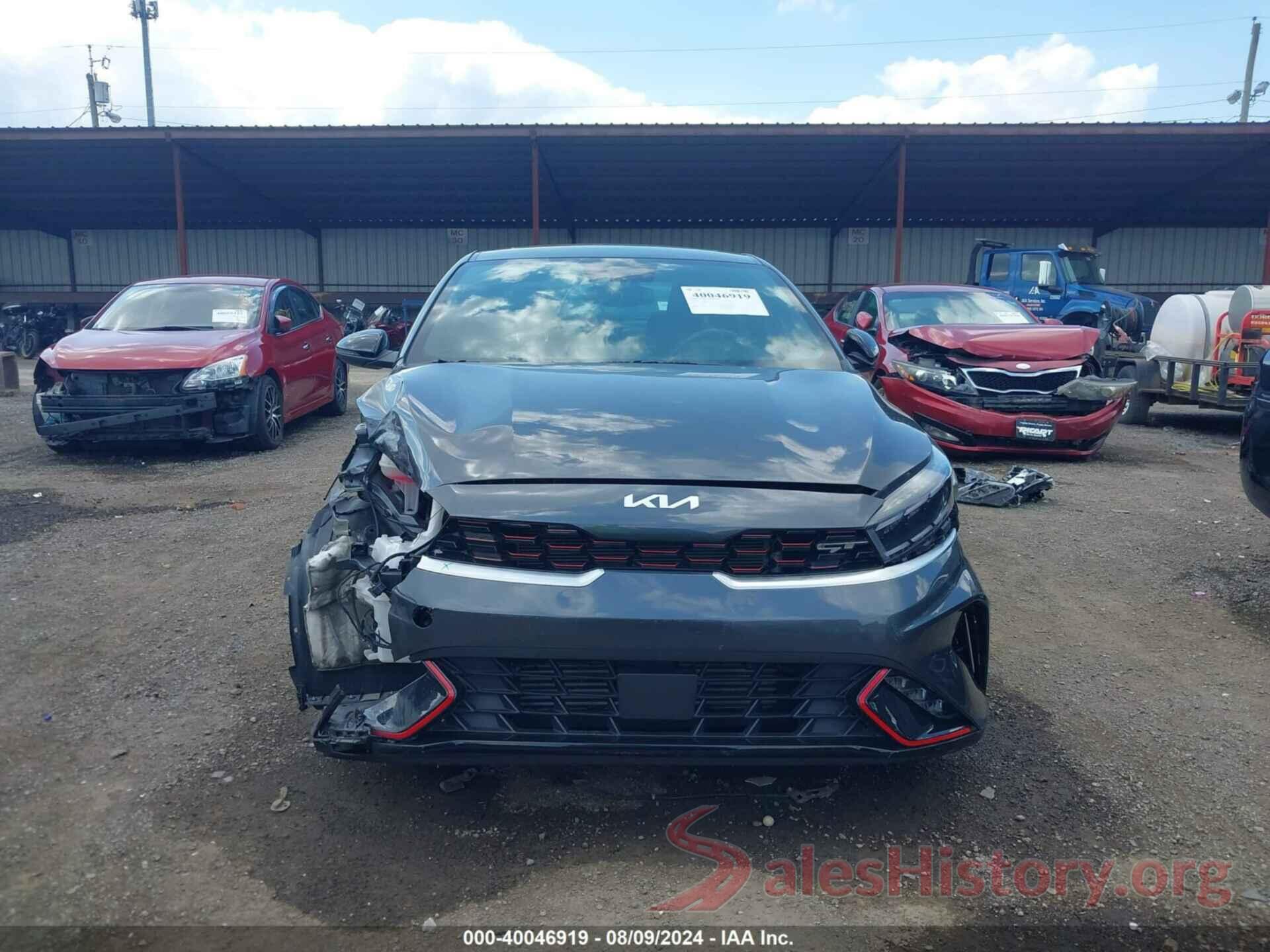 3KPF44AC1NE453881 2022 KIA FORTE