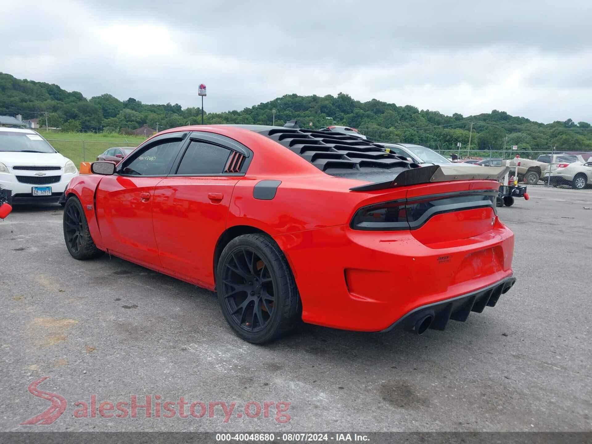 2019 DODGE CHARGER VIN 2C3CDXGJ6KH638927, driver side view