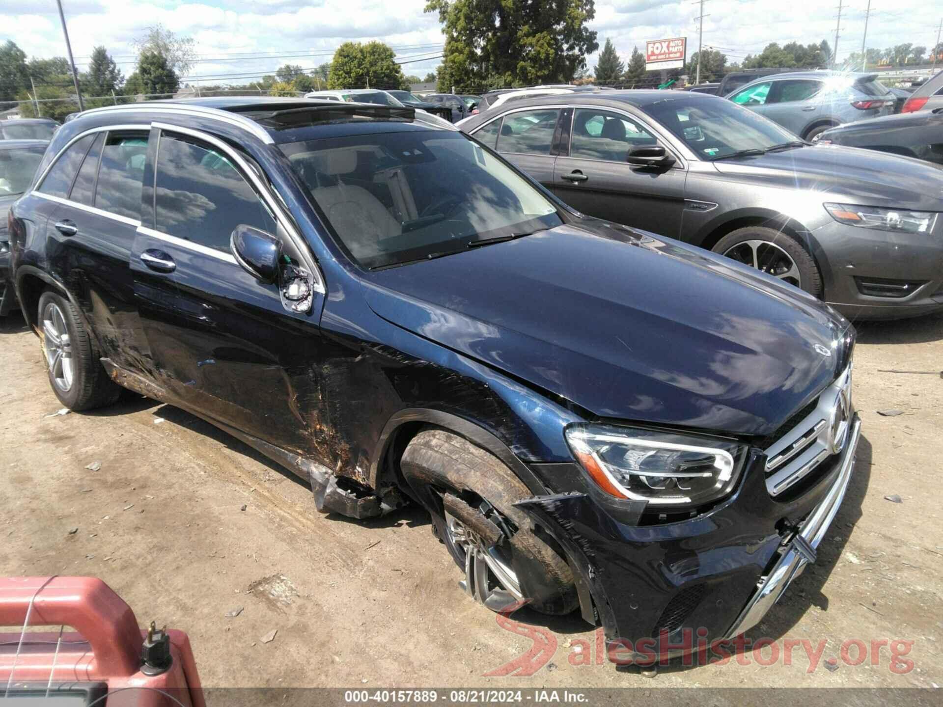 W1N0G8EB5NG086787 2022 MERCEDES-BENZ GLC 300