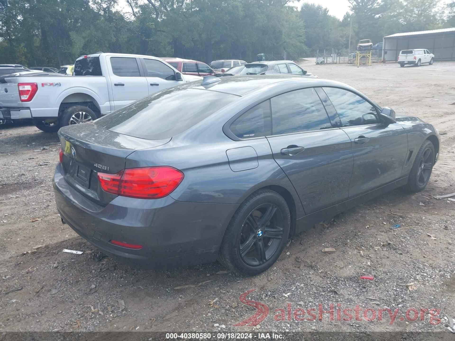 WBA4A7C52FD414992 2015 BMW 428 GRAN COUPE