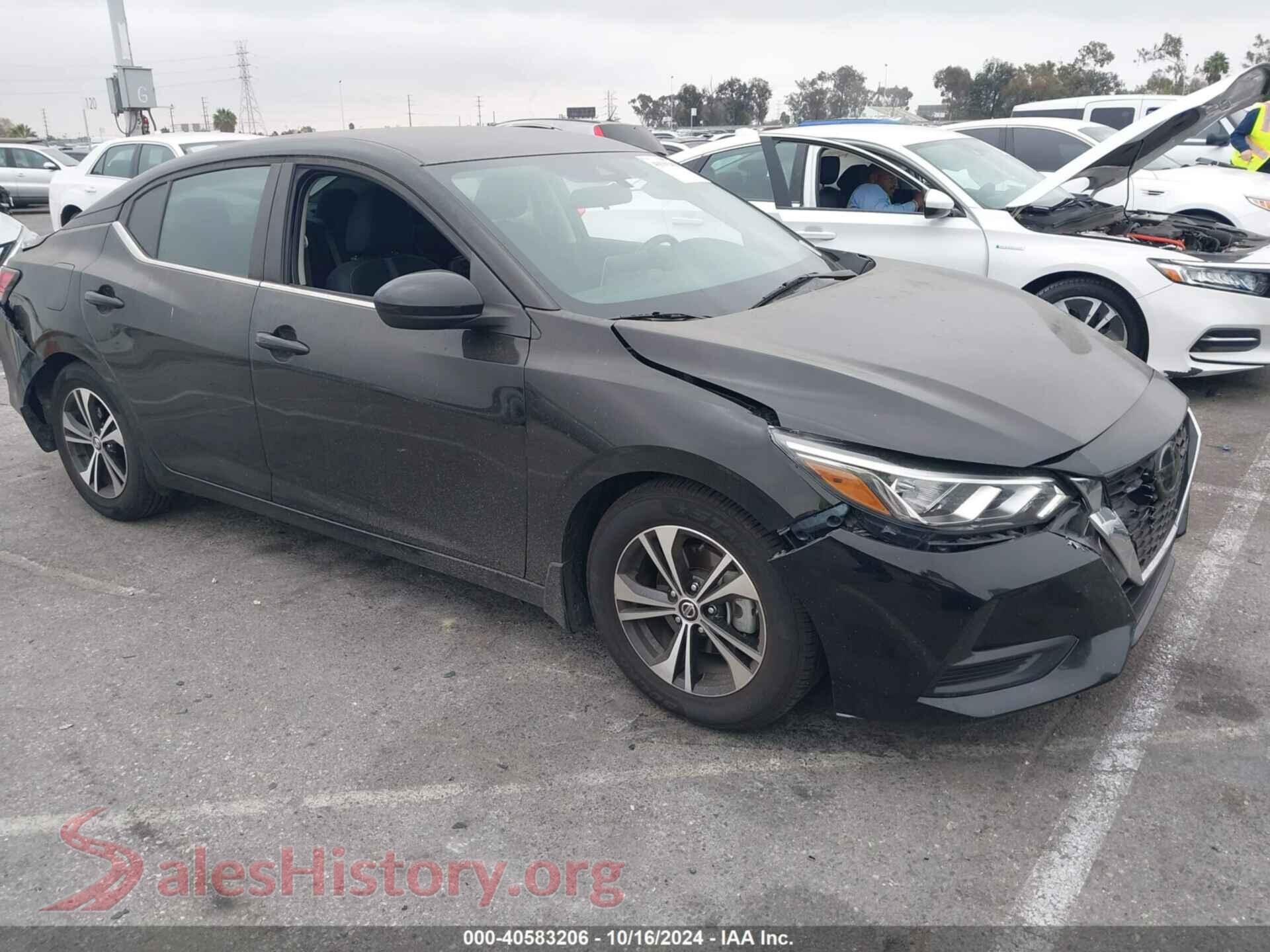 3N1AB8CV4MY264518 2021 NISSAN SENTRA