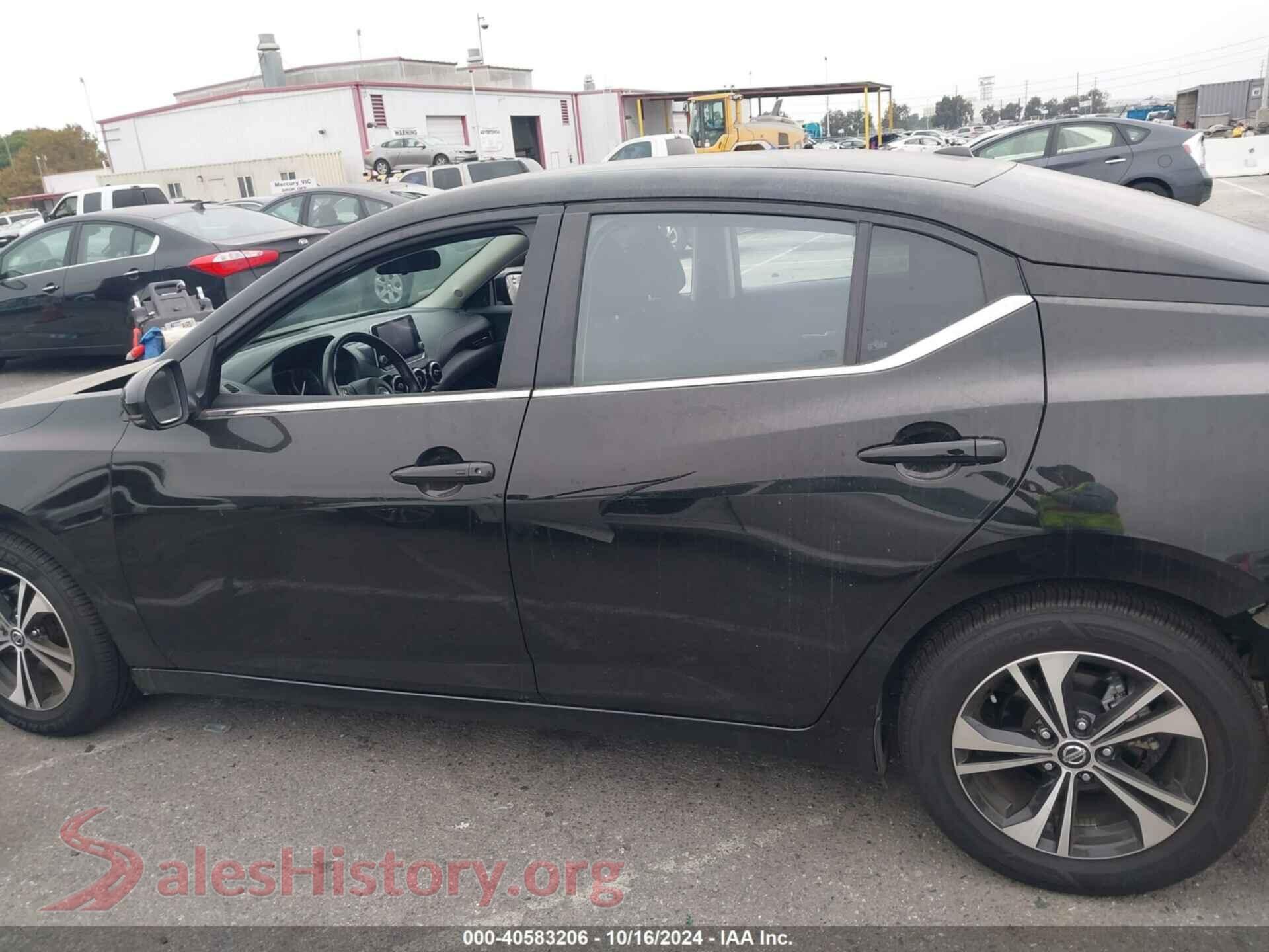 2021 NISSAN SENTRA VIN 3N1AB8CV4MY264518, auction photo 14