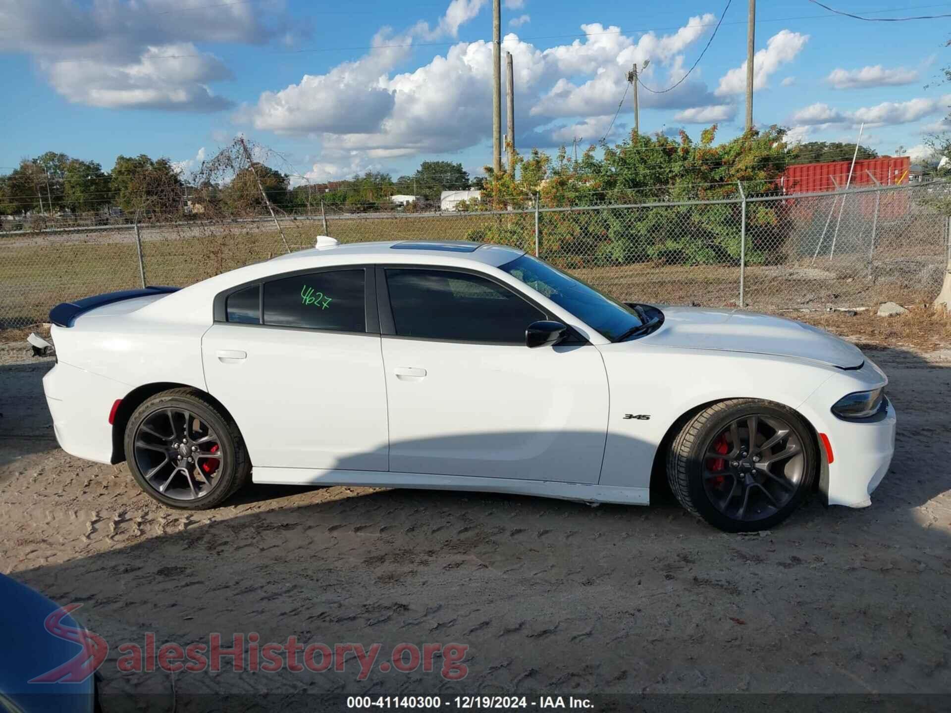 2023 DODGE CHARGER VIN 2C3CDXCT0PH645905, auction photo 13