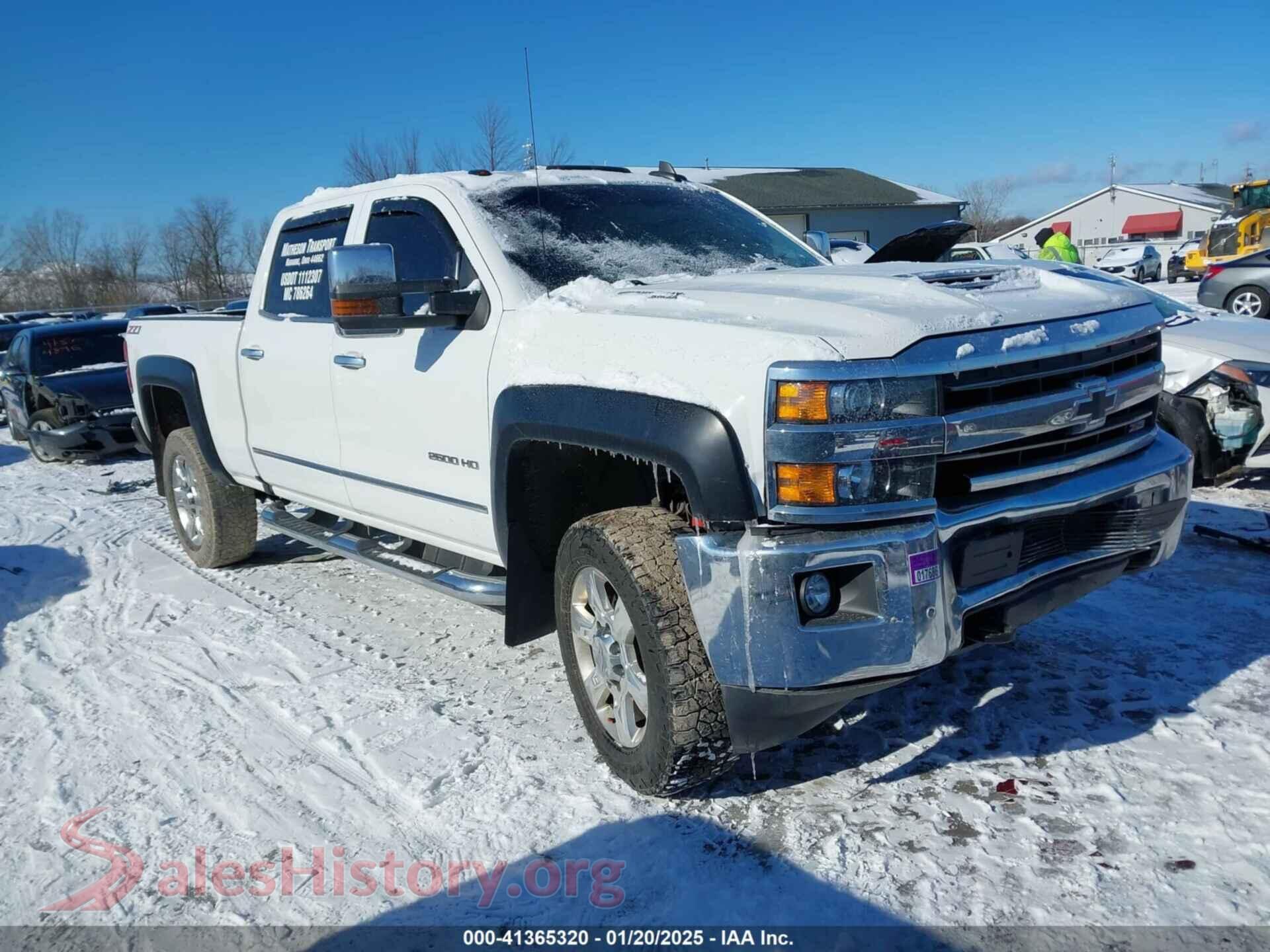 2018 CHEVROLET SILVERADO 2500HD VIN 1GC1KWEY5JF286491, auction photo