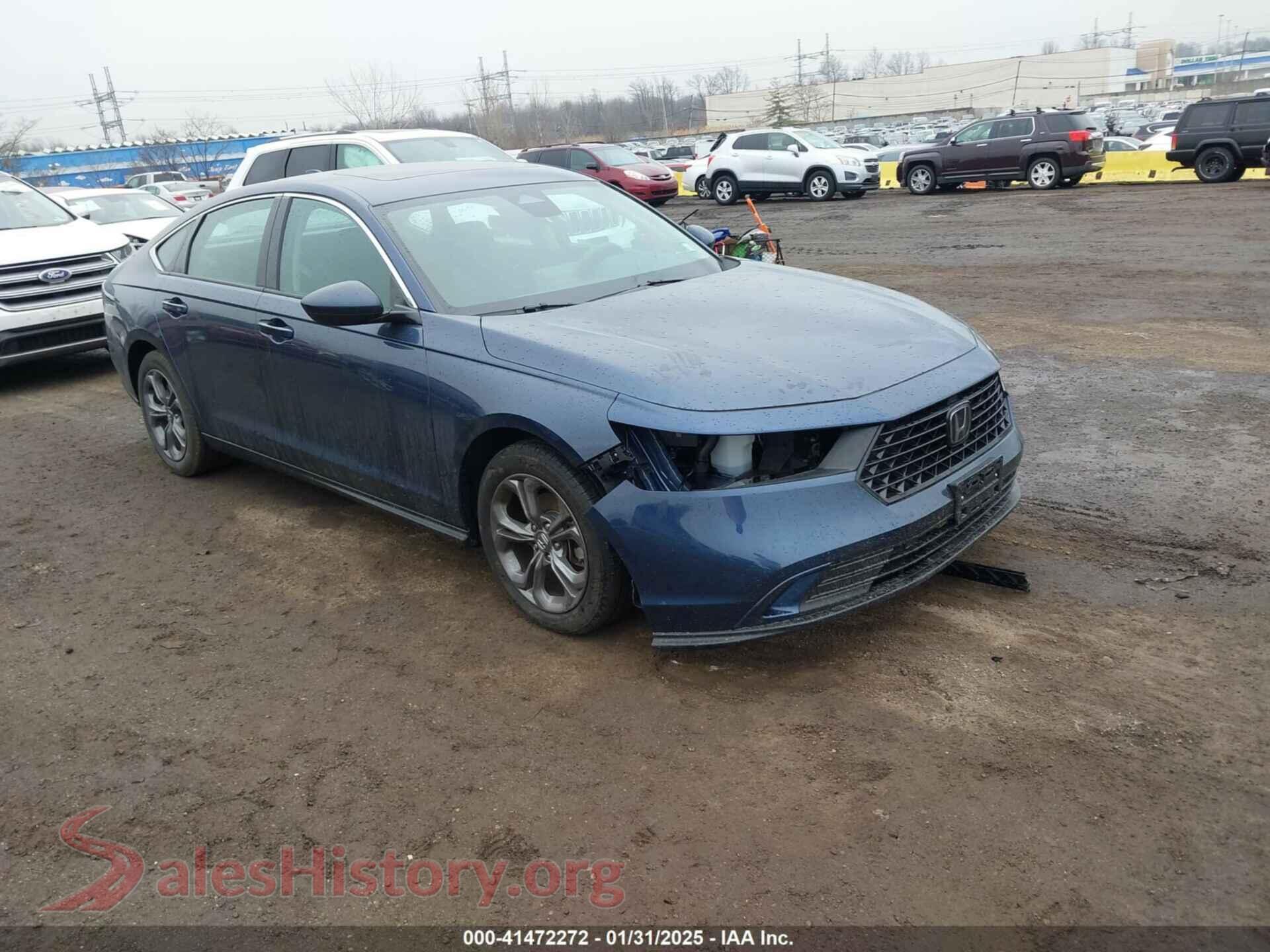 2023 HONDA ACCORD VIN 1HGCY1F3XPA054618, auction photo