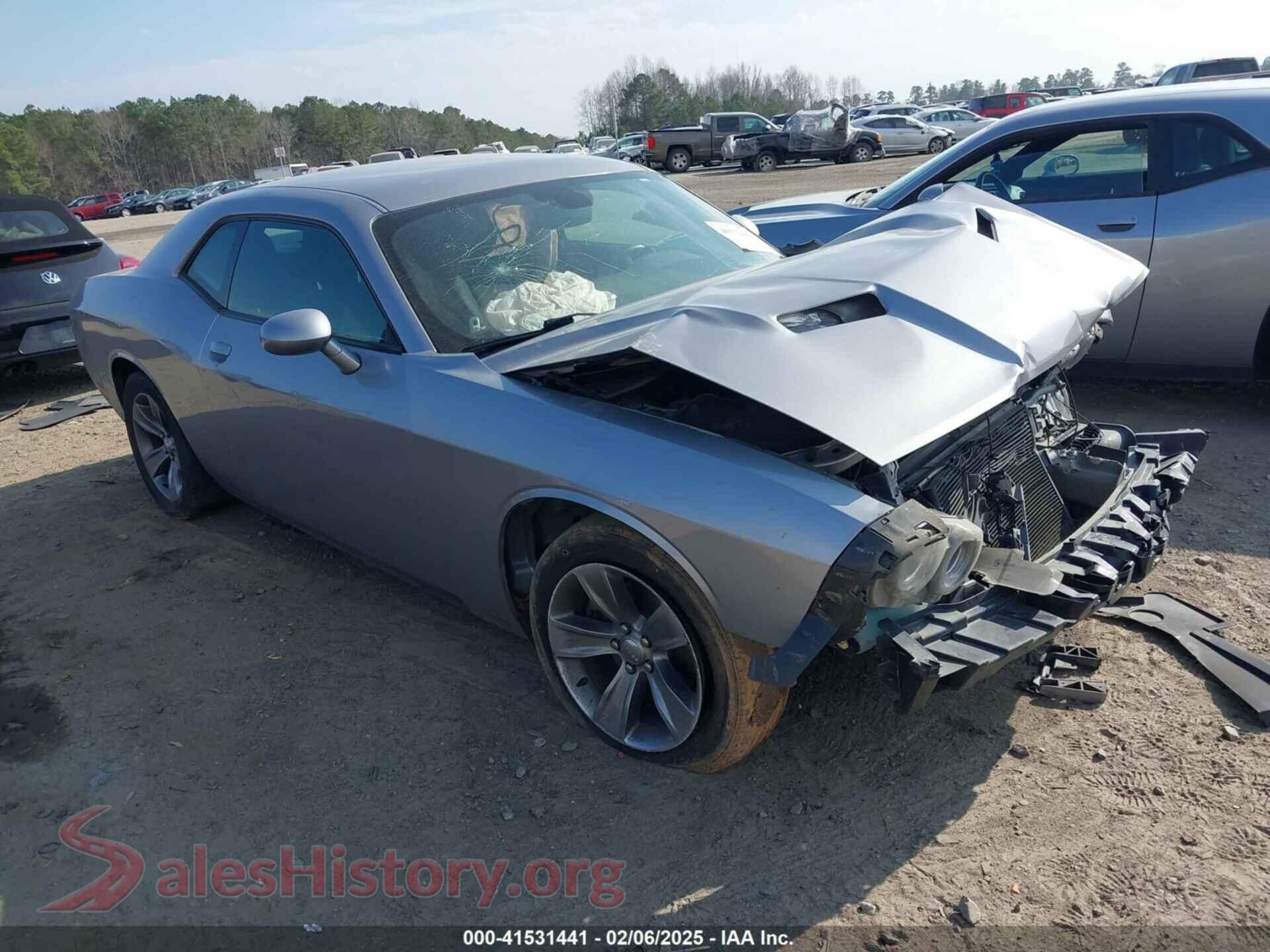 2017 DODGE CHALLENGER VIN 2C3CDZAG5HH651489, auction photo