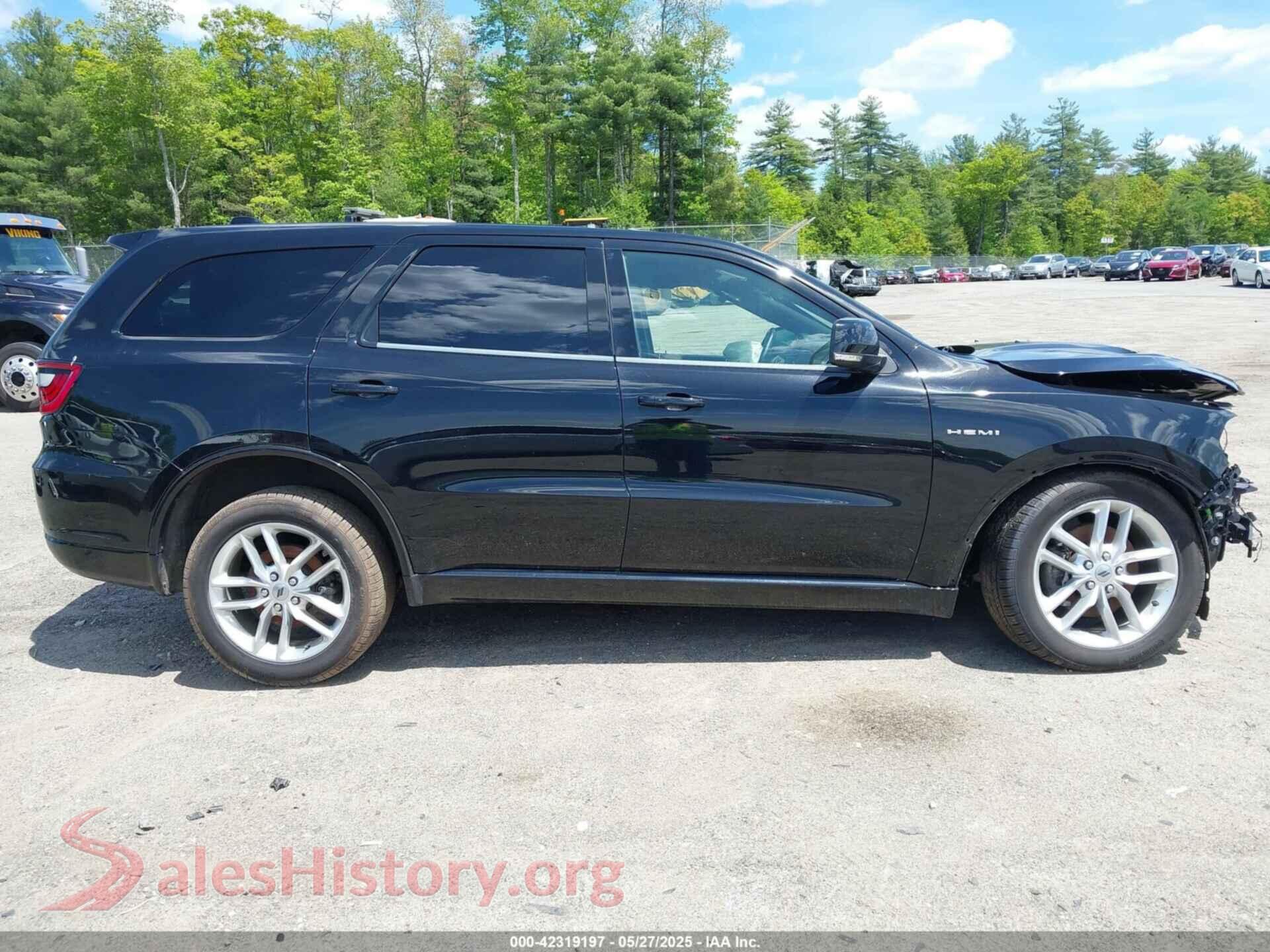 2021 DODGE DURANGO VIN 1C4SDJCT6MC850650, auction photo 13
