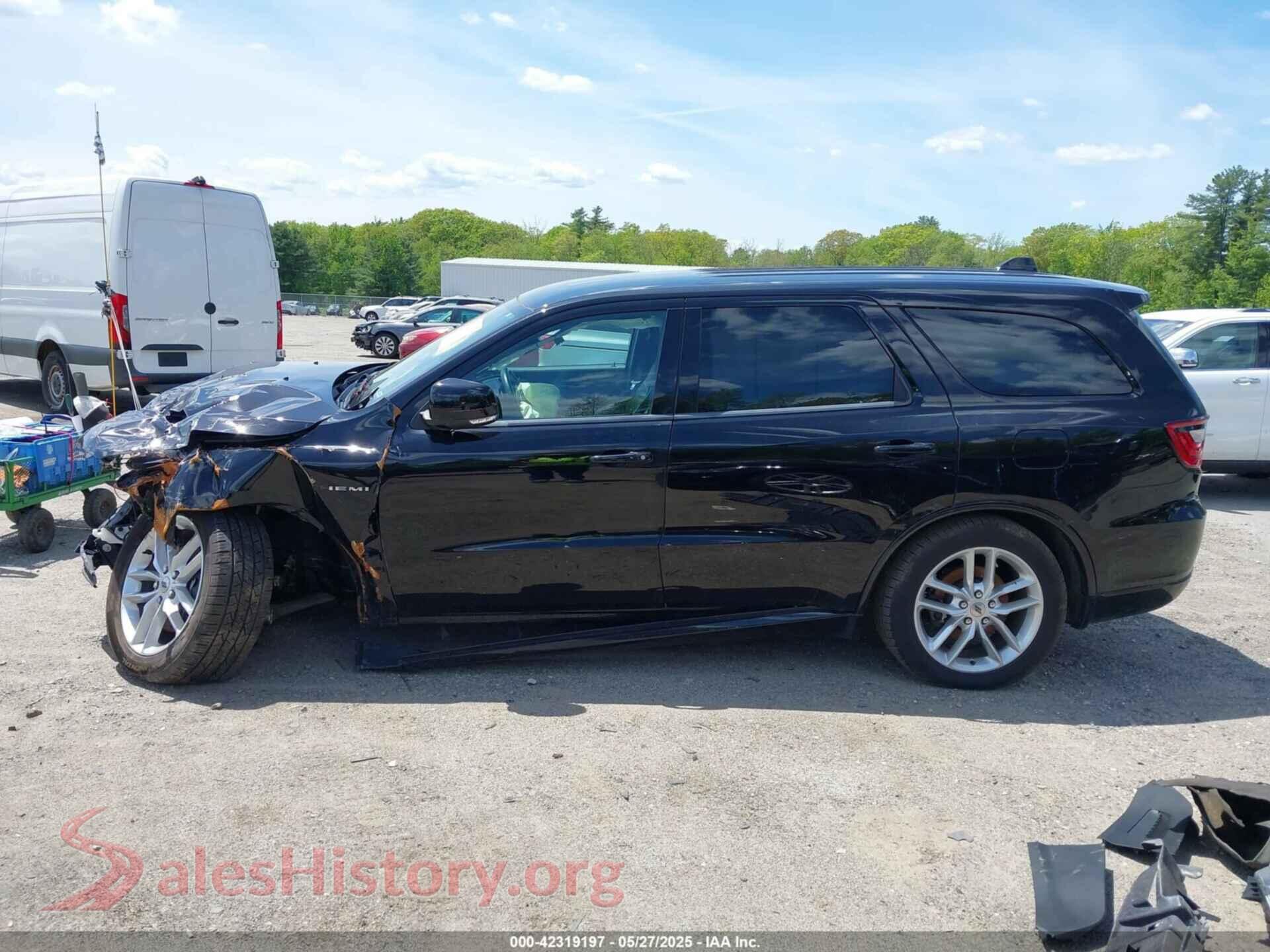 2021 DODGE DURANGO VIN 1C4SDJCT6MC850650, auction photo 14