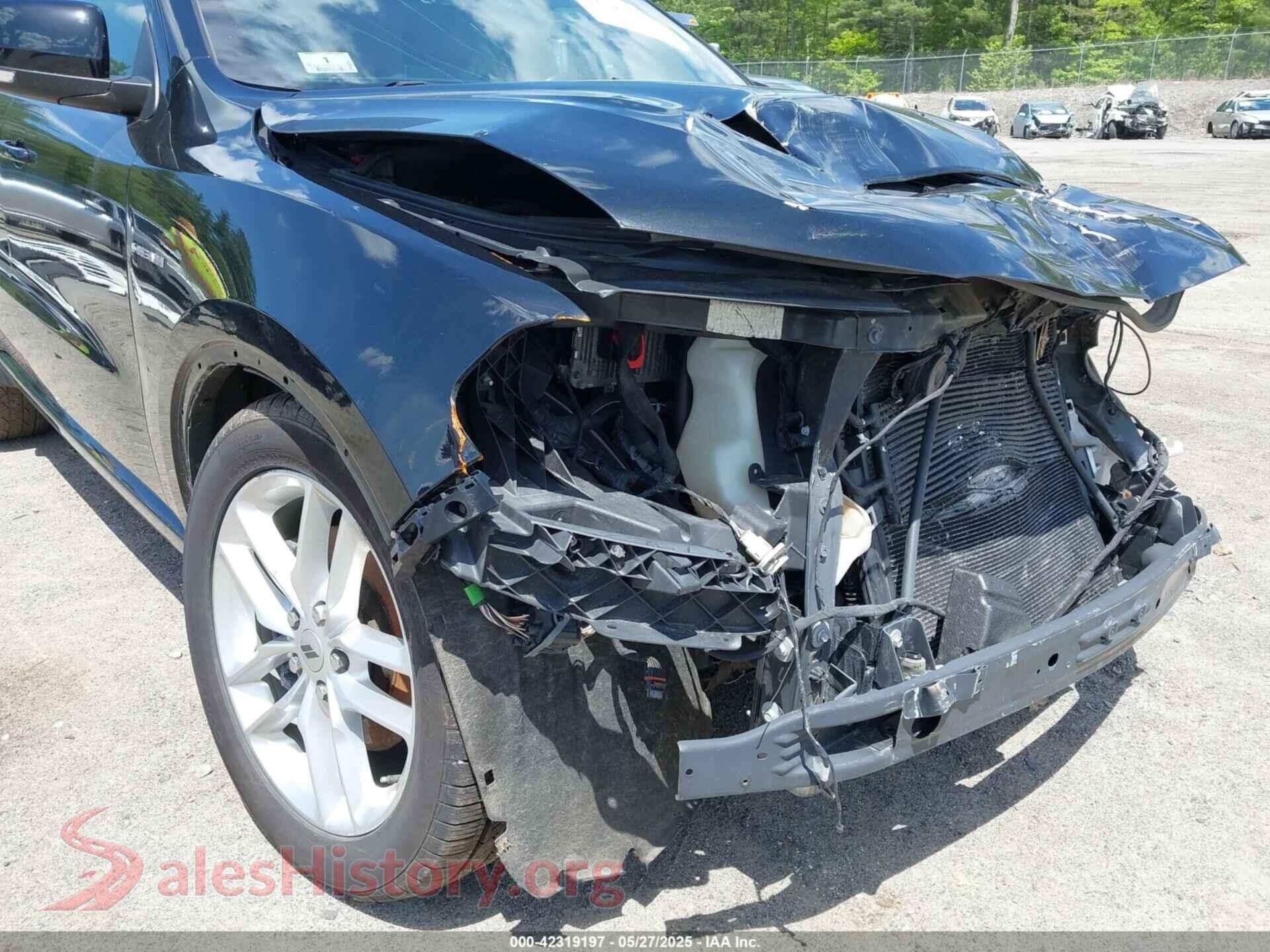 2021 DODGE DURANGO VIN 1C4SDJCT6MC850650, auction photo 19