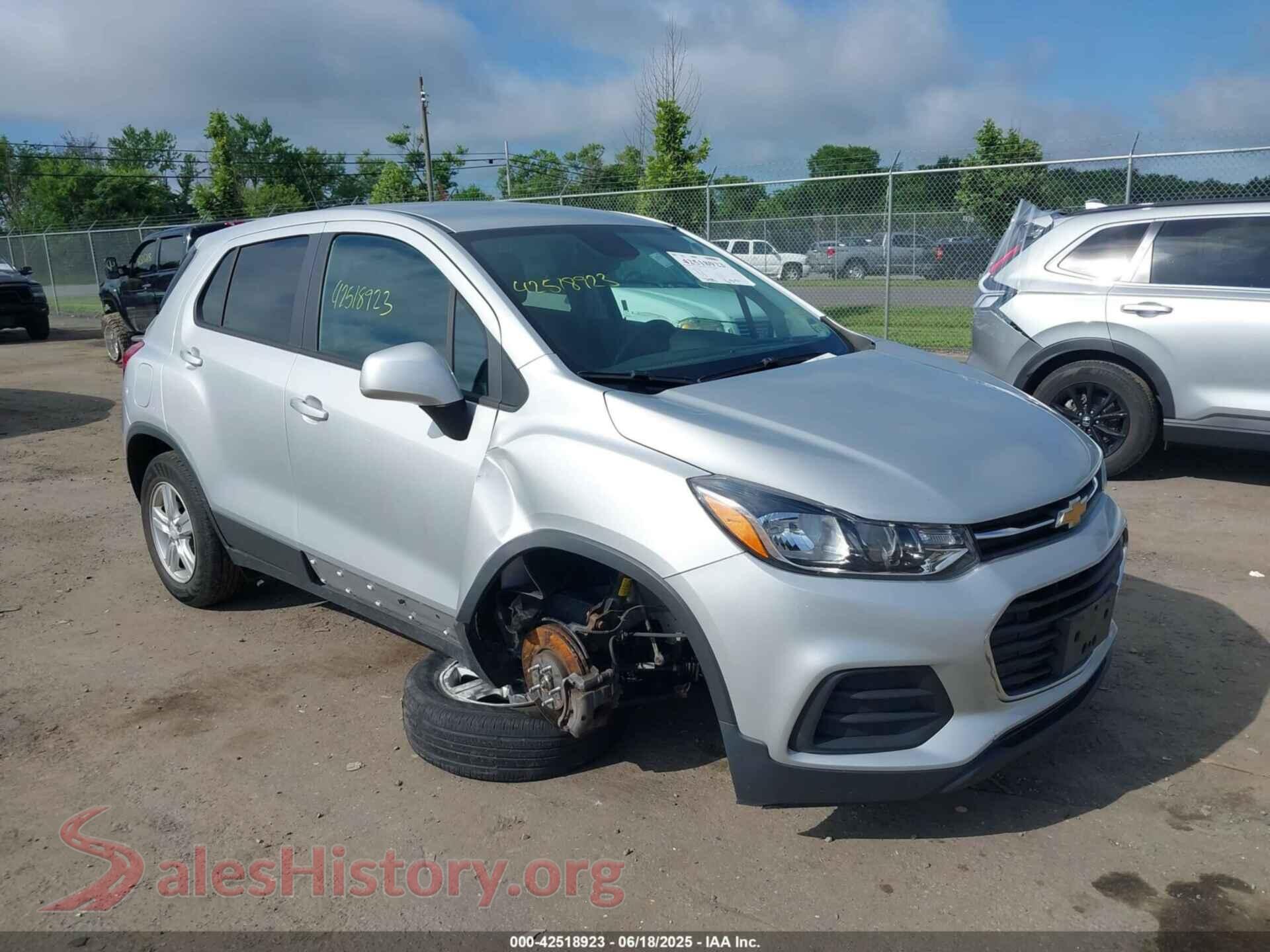 3GNCJNSB4LL195170 2020 CHEVROLET TRAX