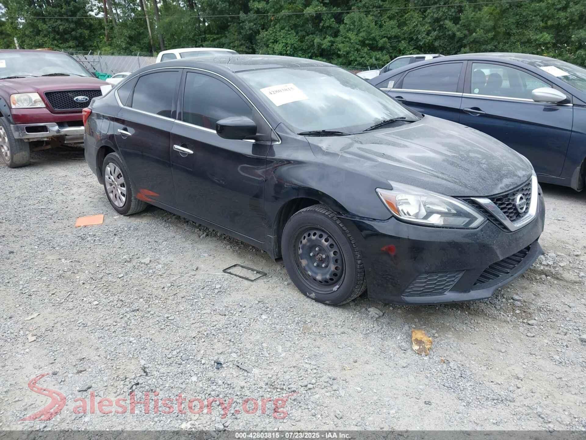 3N1AB7AP3HY385738 2017 NISSAN SENTRA
