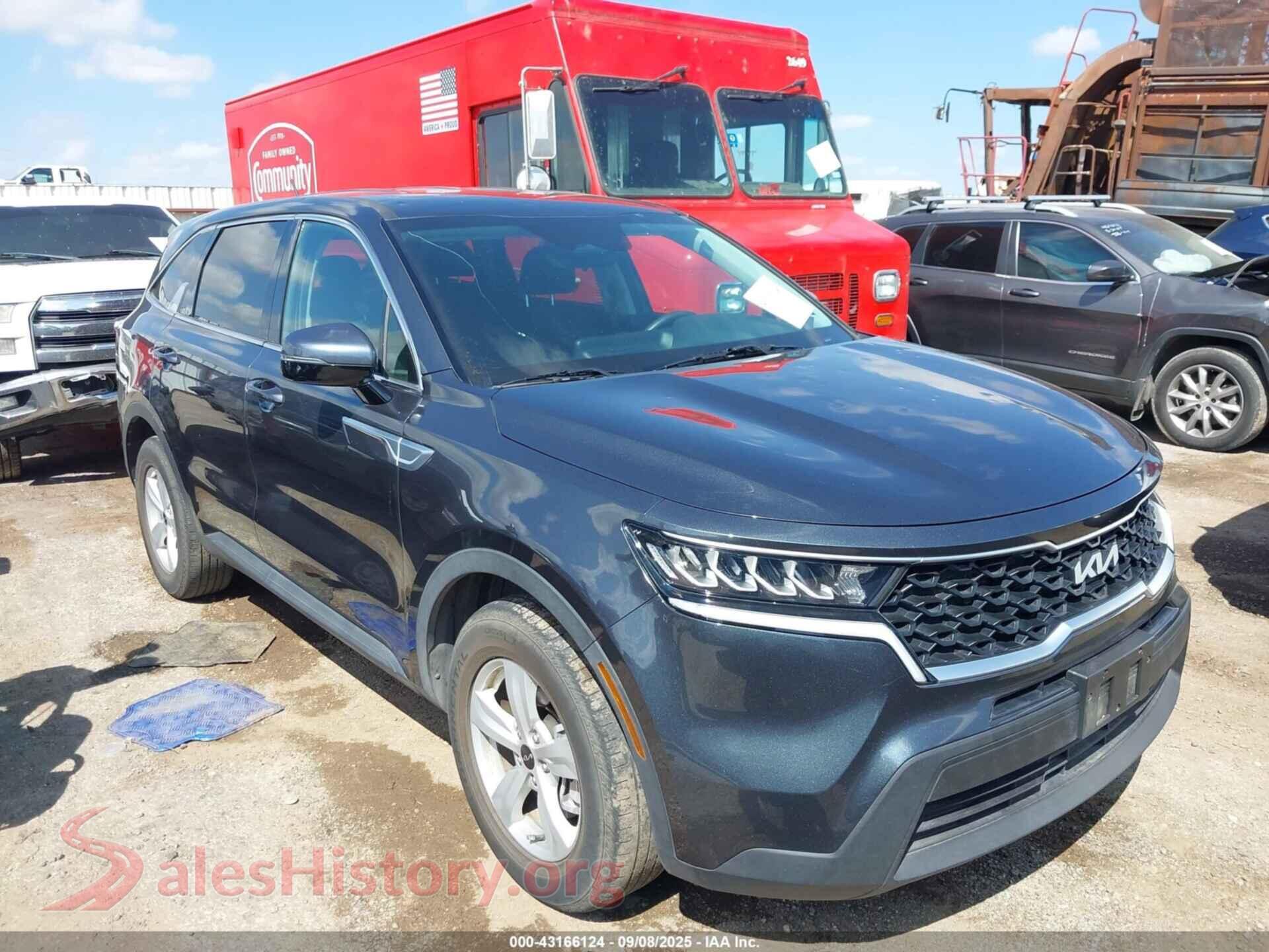 5XYRG4LC1NG117569 2022 KIA SORENTO