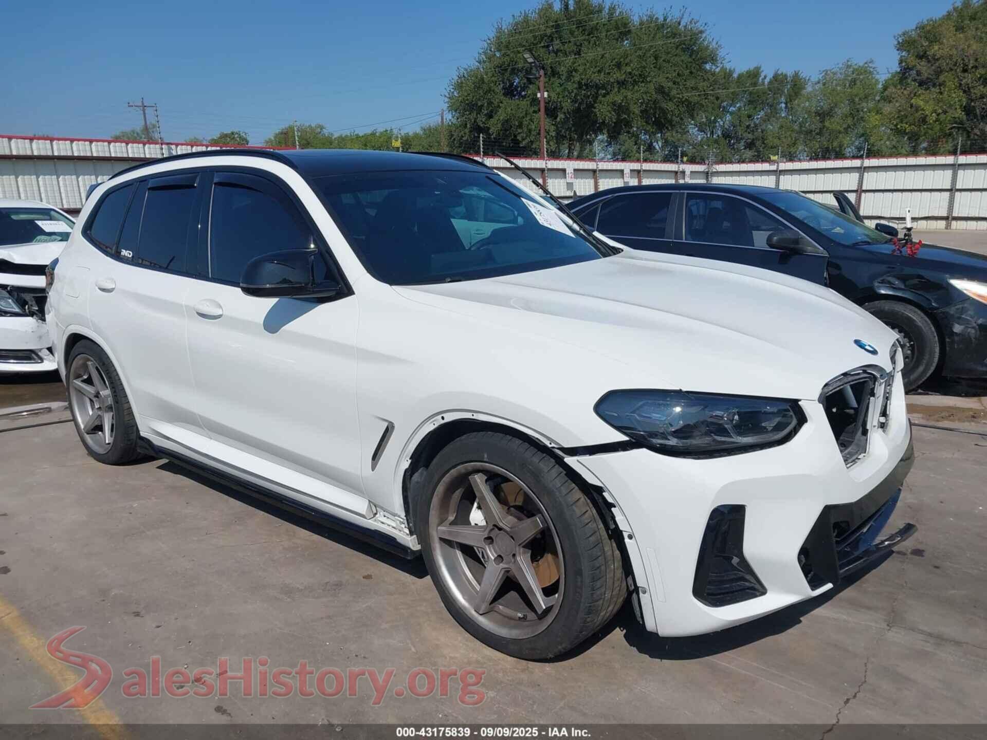 5UX83DP09P9P79393 2023 BMW X3