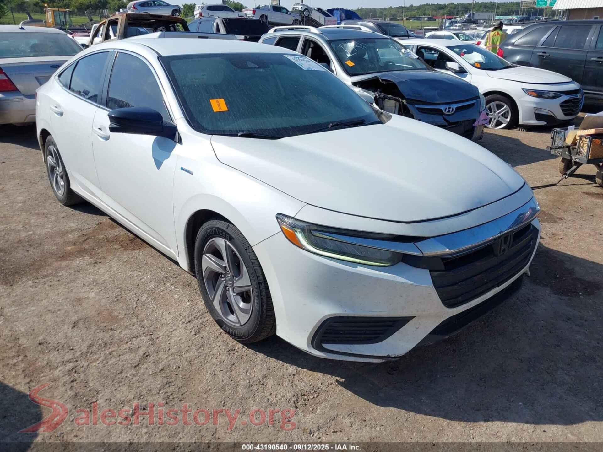 19XZE4F58LE012671 2020 HONDA INSIGHT