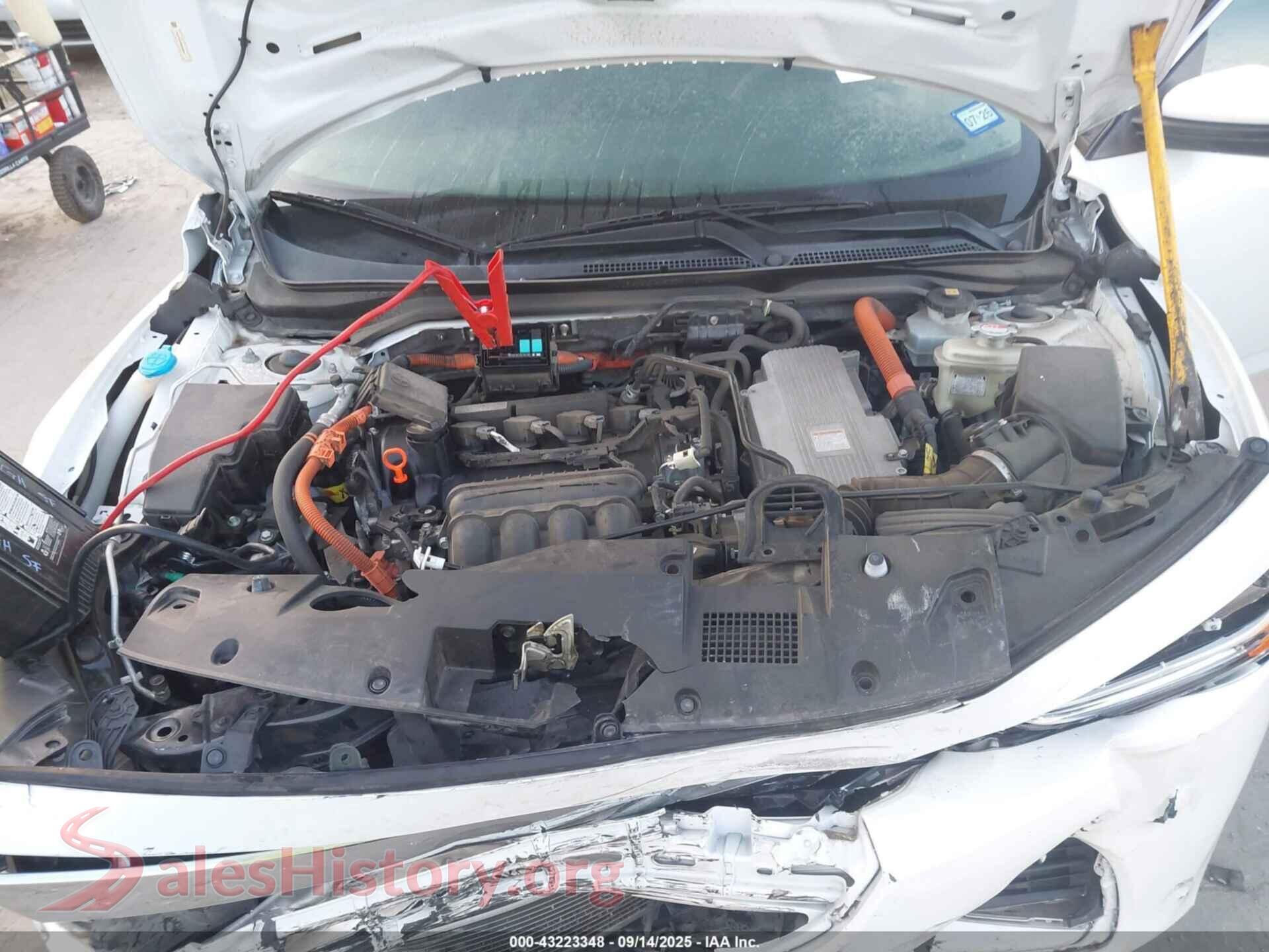 2021 HONDA INSIGHT VIN 19XZE4F5XME000832, interior dashboard