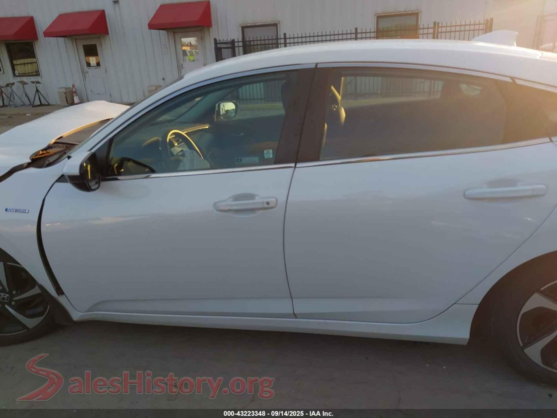 2021 HONDA INSIGHT VIN 19XZE4F5XME000832, auction photo 15