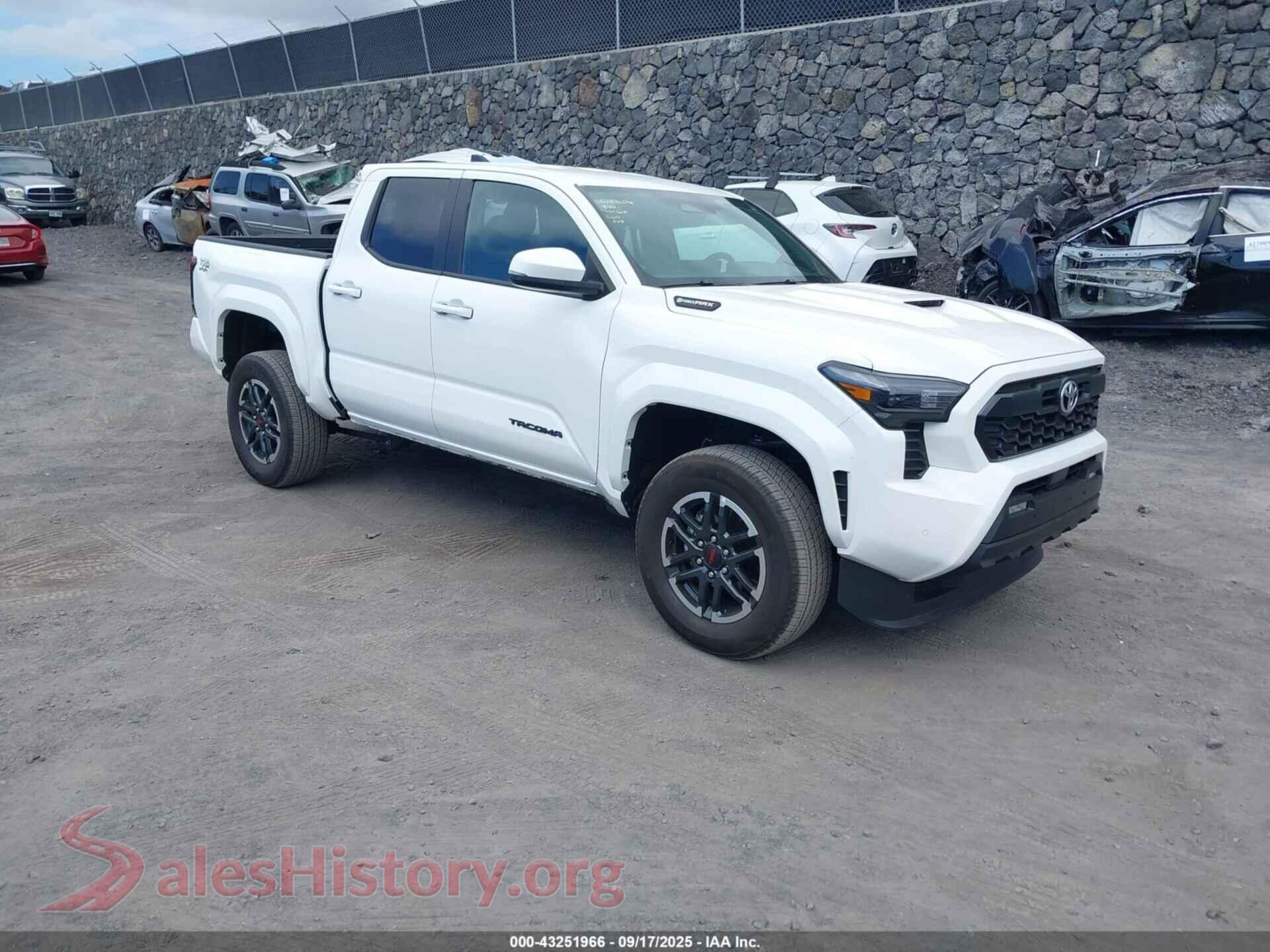 2024 TOYOTA TACOMA HYBRID VIN 3TYLC5LN0RT004654, auction photo