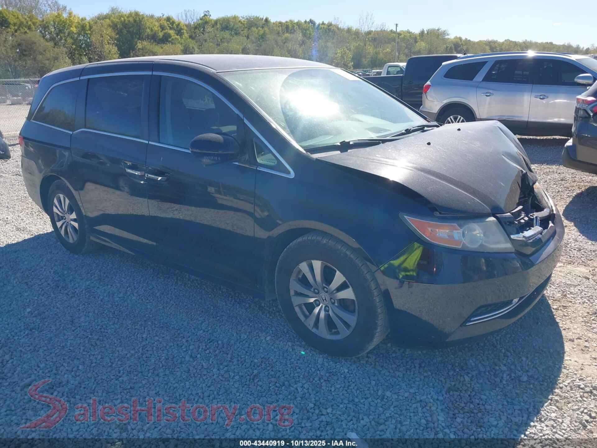 5FNRL5H39HB025860 2017 HONDA ODYSSEY