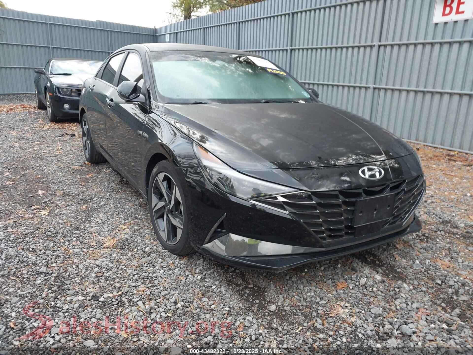 2023 HYUNDAI ELANTRA VIN KMHLP4AGXPU563390, auction photo