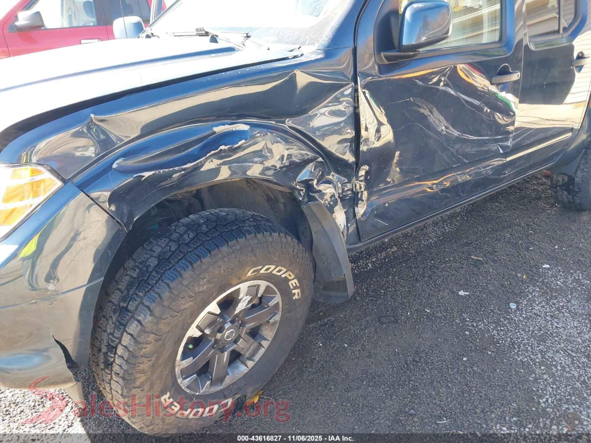 2020 NISSAN FRONTIER VIN 1N6ED0EB5LN722671, rear passenger side