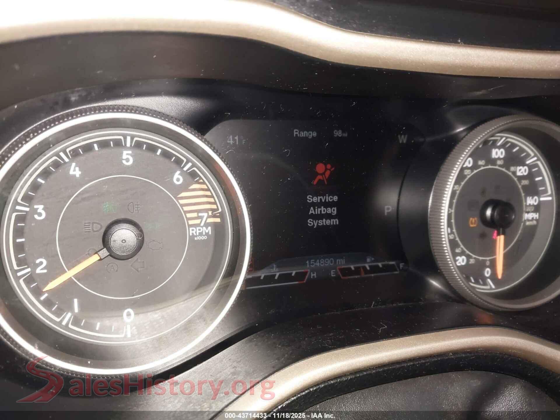 2018 JEEP CHEROKEE VIN 1C4PJMDB5JD562548, passenger side view