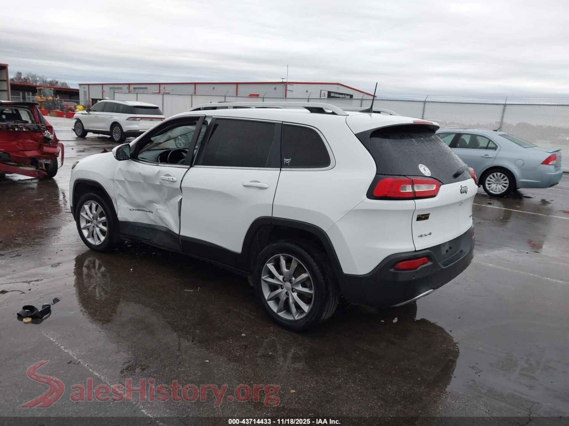 2018 JEEP CHEROKEE VIN 1C4PJMDB5JD562548, driver side view