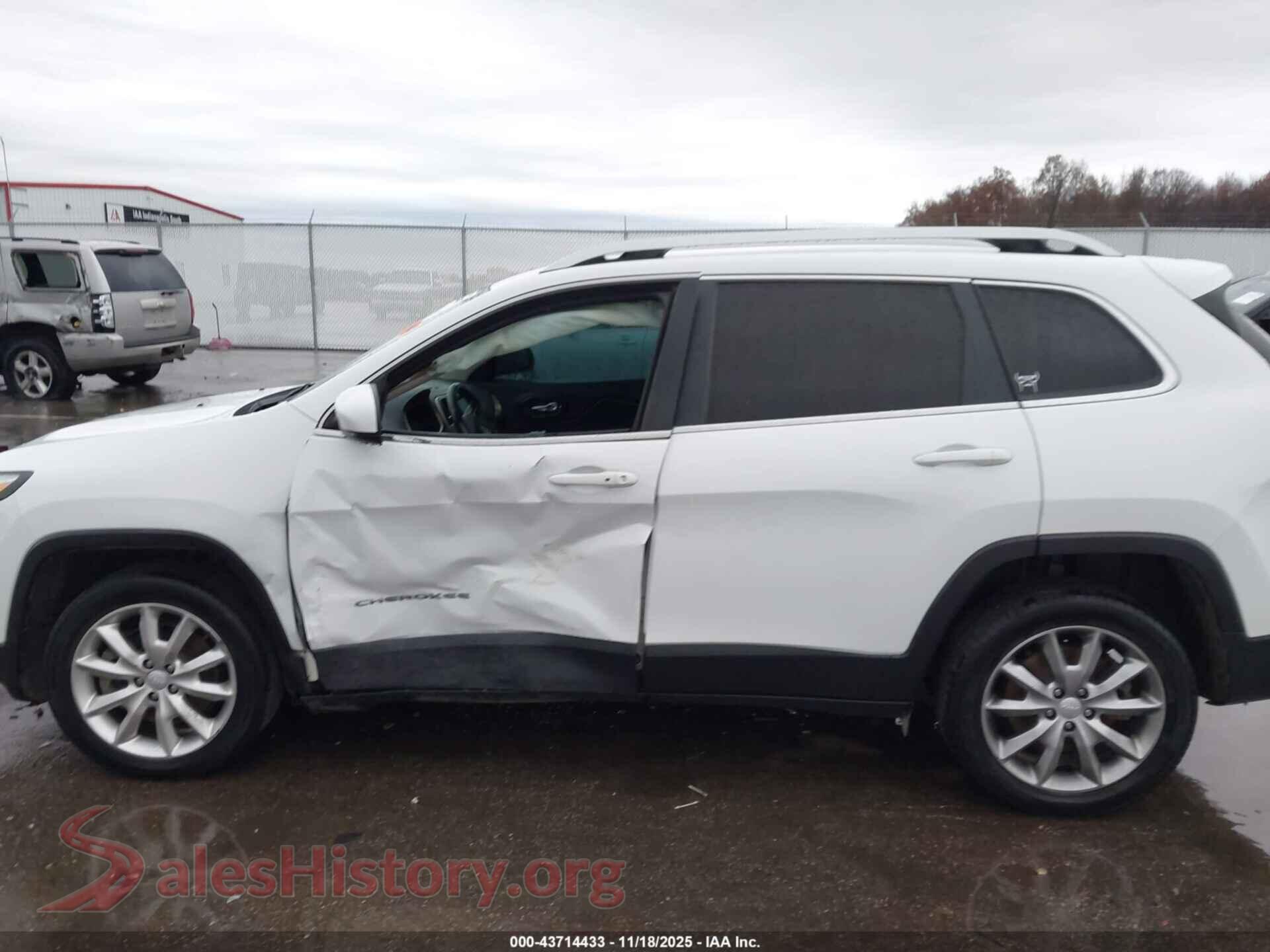 2018 JEEP CHEROKEE VIN 1C4PJMDB5JD562548, auction photo 14