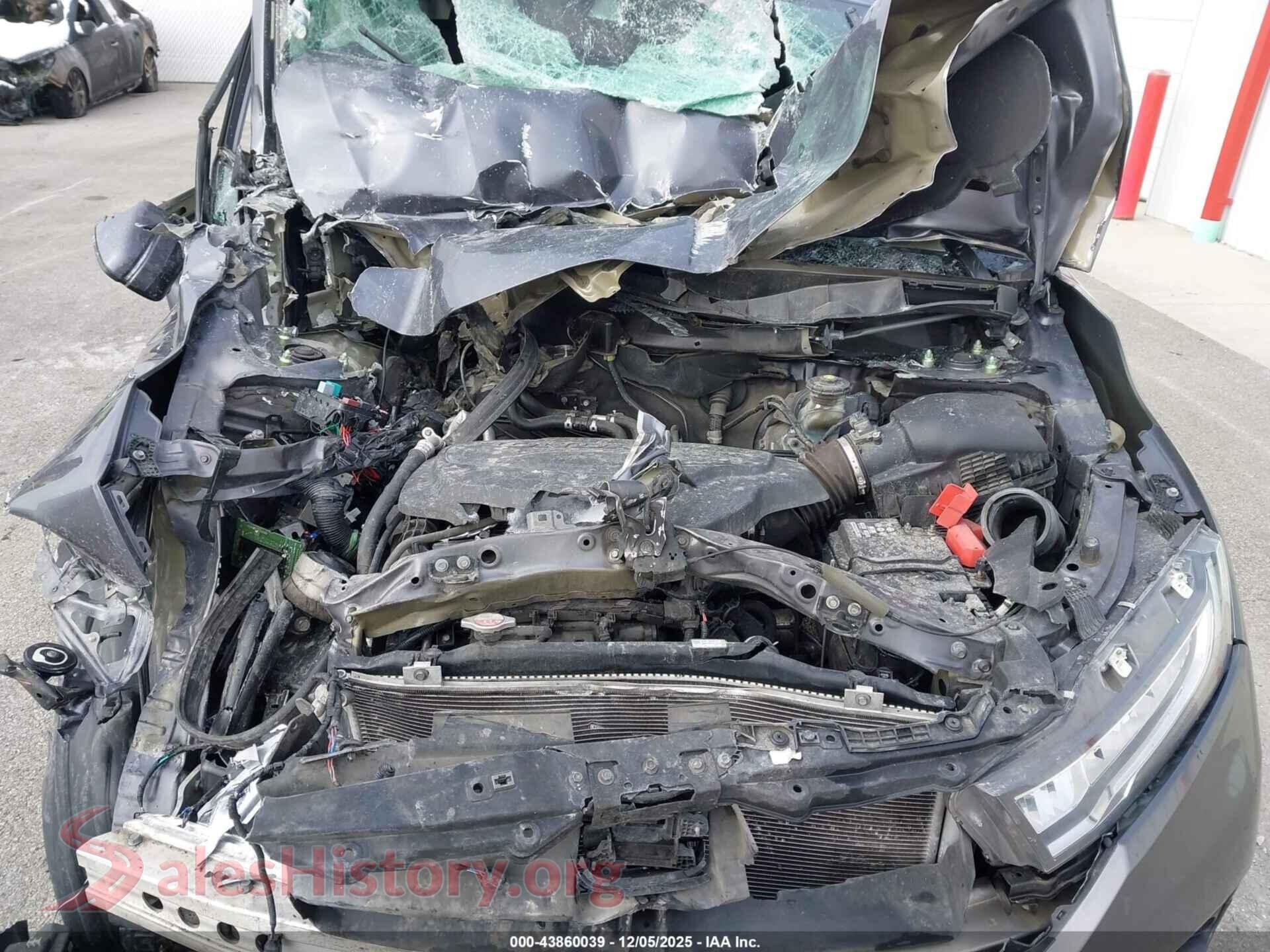 2022 HONDA ODYSSEY VIN 5FNRL6H76NB033015, interior dashboard