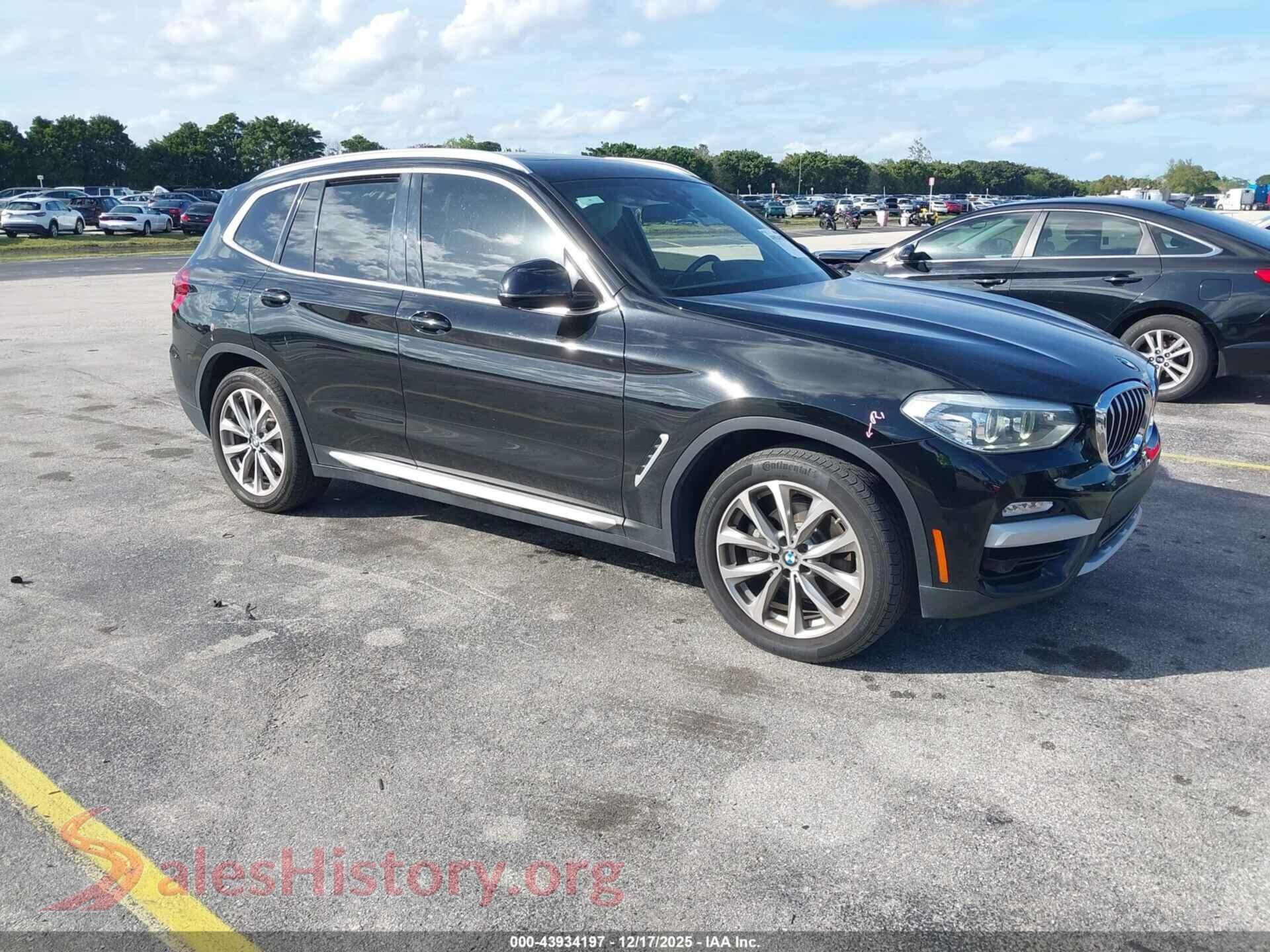 5UXTR7C59KLE88290 2019 BMW X3