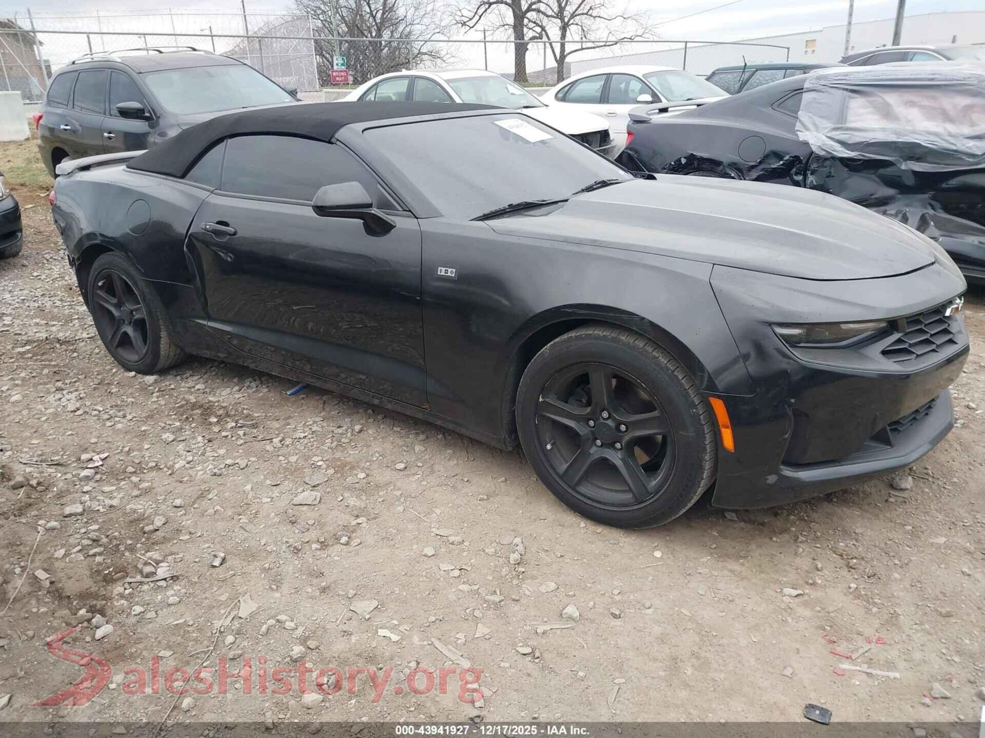 1G1FB3DX5K0126685 2019 CHEVROLET CAMARO